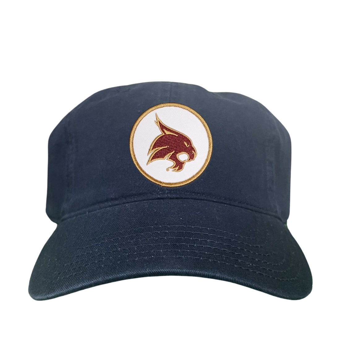 Texas State University Bobcat Supercat Circle Patch Snapback Hat