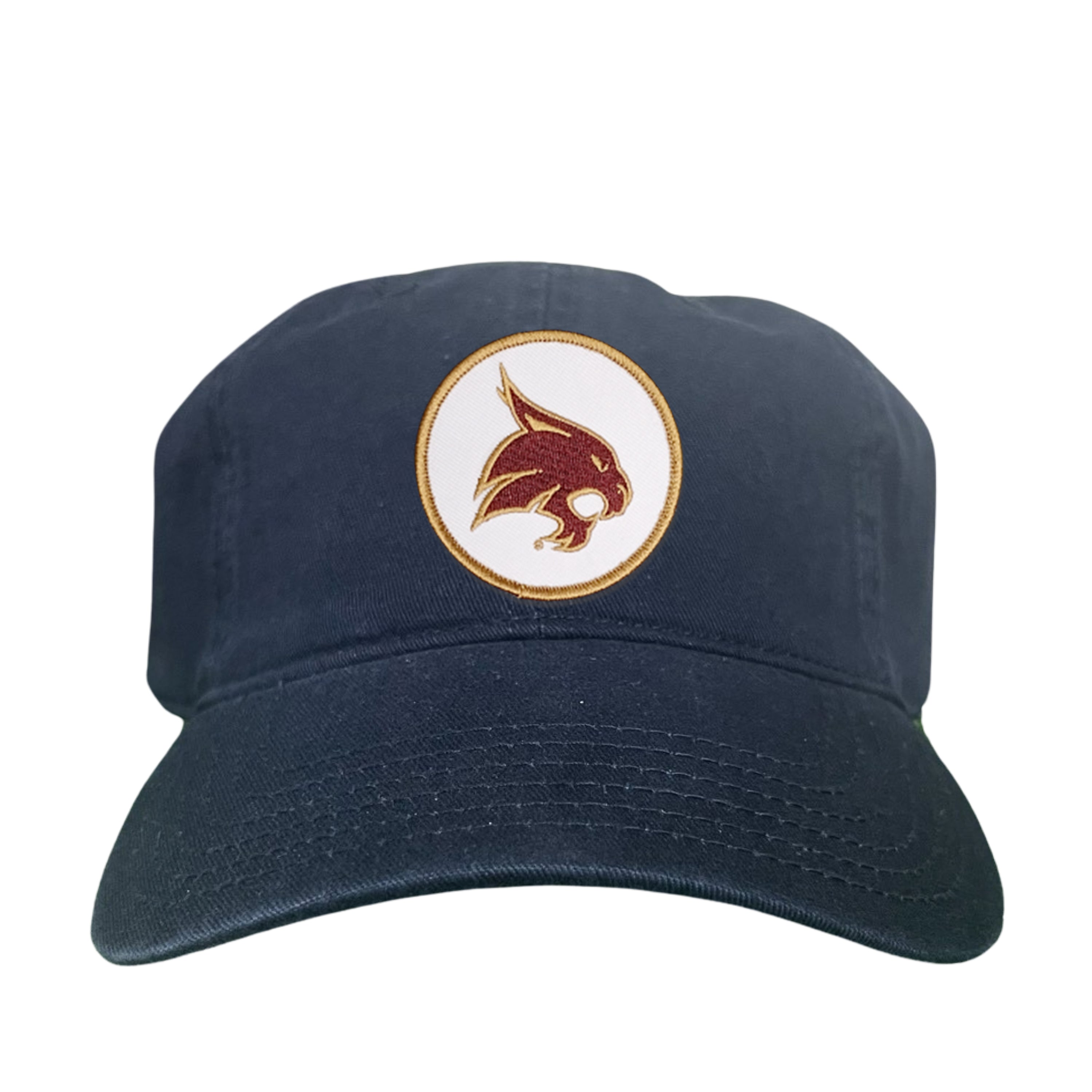 Texas State University Bobcat Supercat Circle Patch Snapback Hat