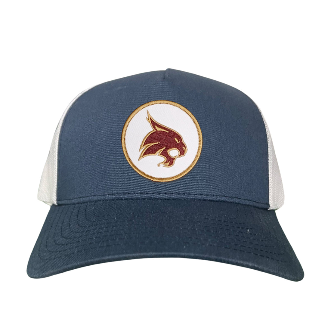 Texas State University Bobcat Supercat Circle Patch Snapback Hat