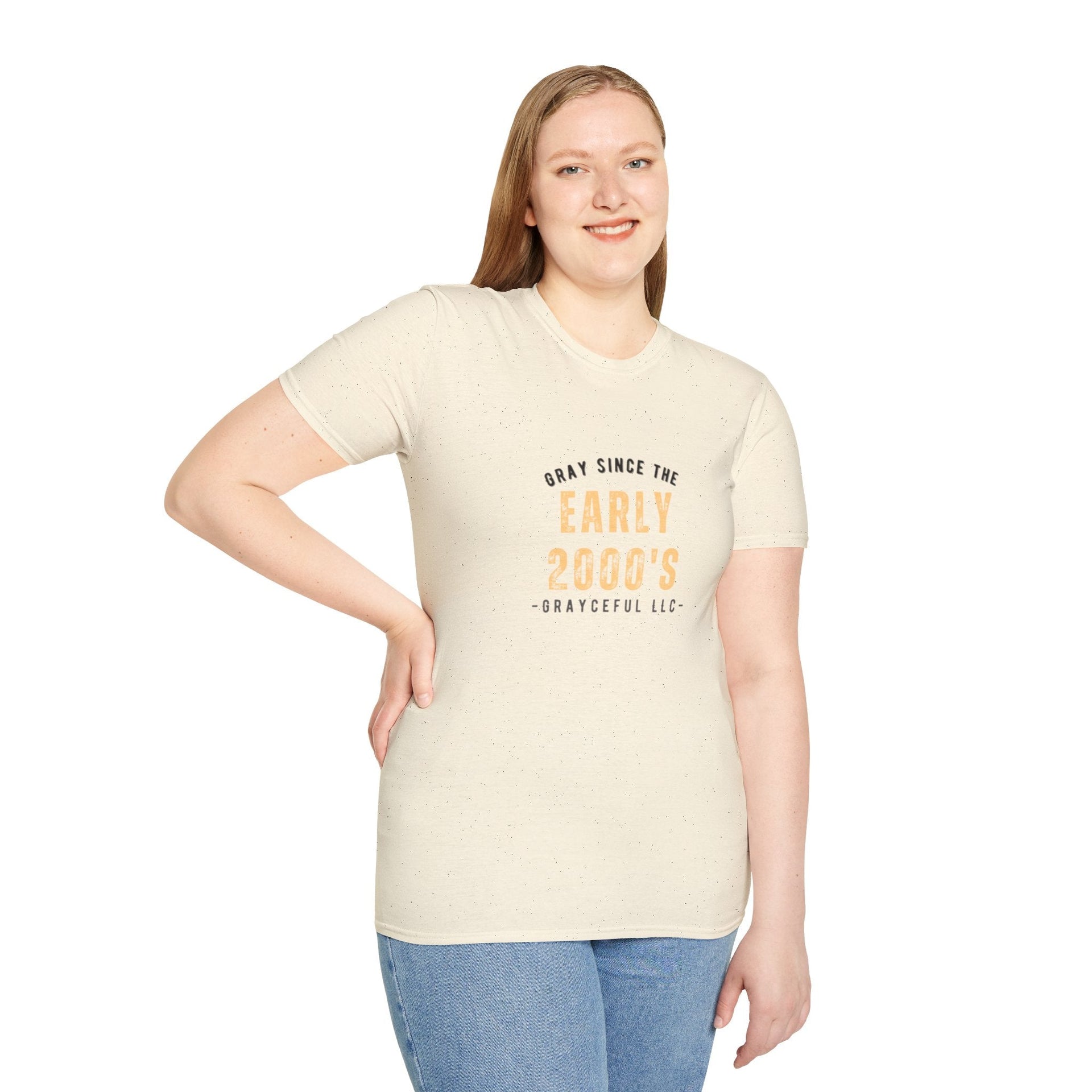 Unisex Softstyle Cotton Crewneck T-Shirt: Minimalist Casual Tee