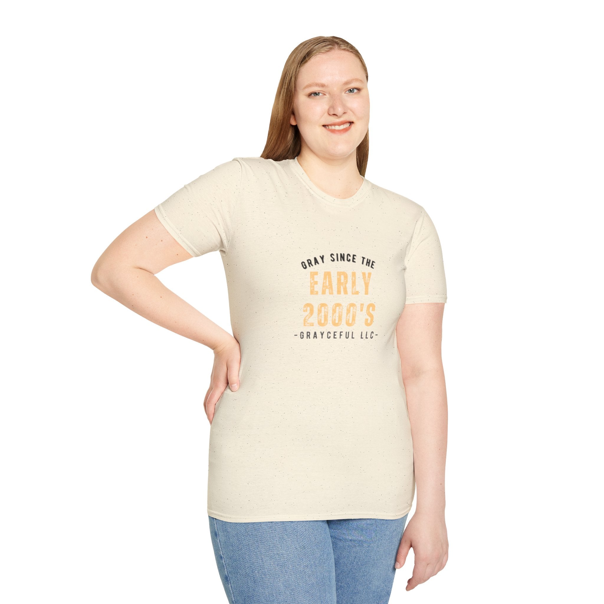 Unisex Softstyle Cotton Crewneck T-Shirt: Minimalist Casual Tee