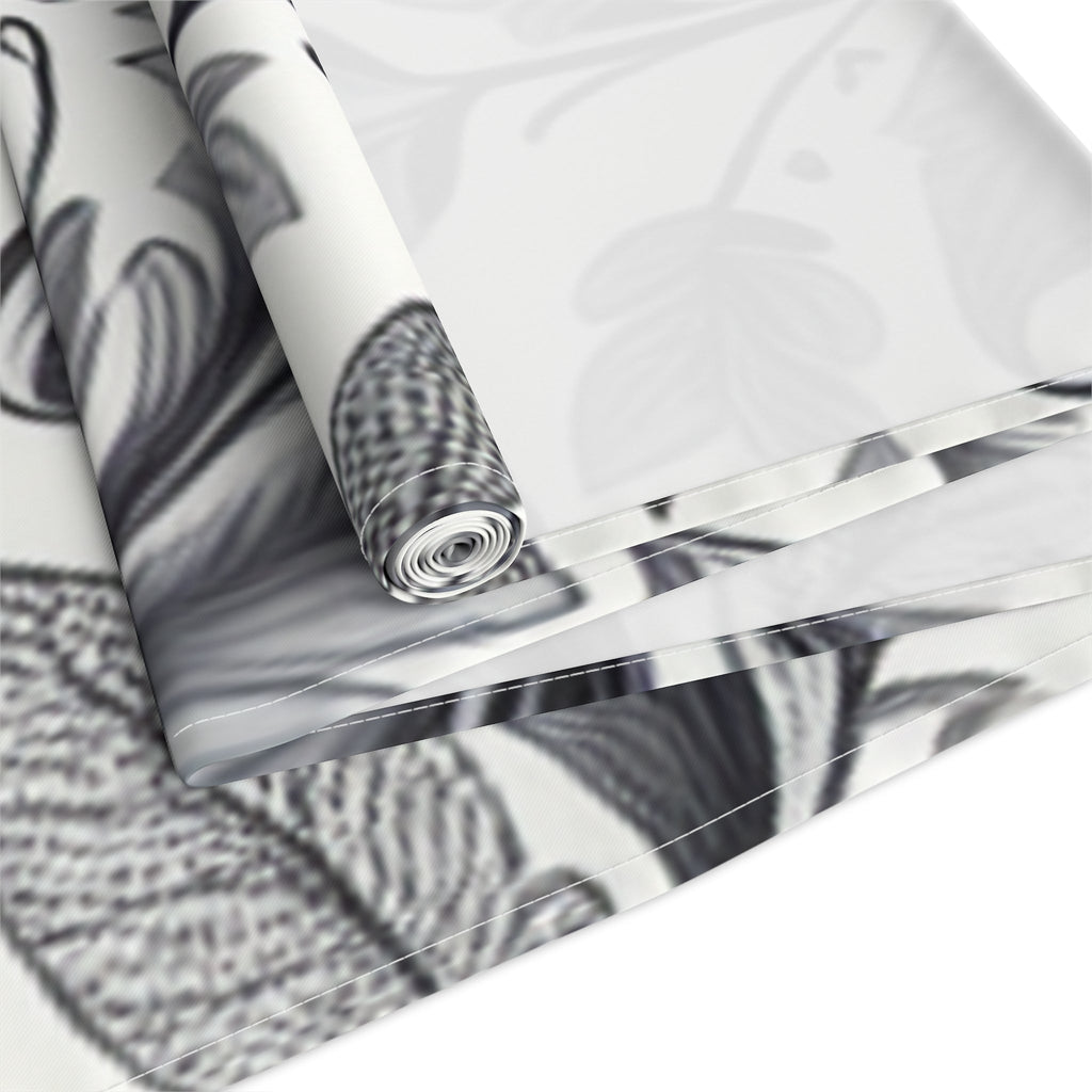 Elegant Floral Table Runner for Weddings, Holidays, and Home Décor