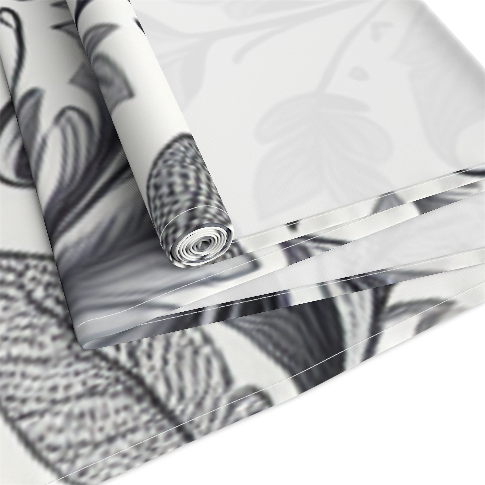 Elegant Floral Table Runner for Weddings, Holidays, and Home Décor