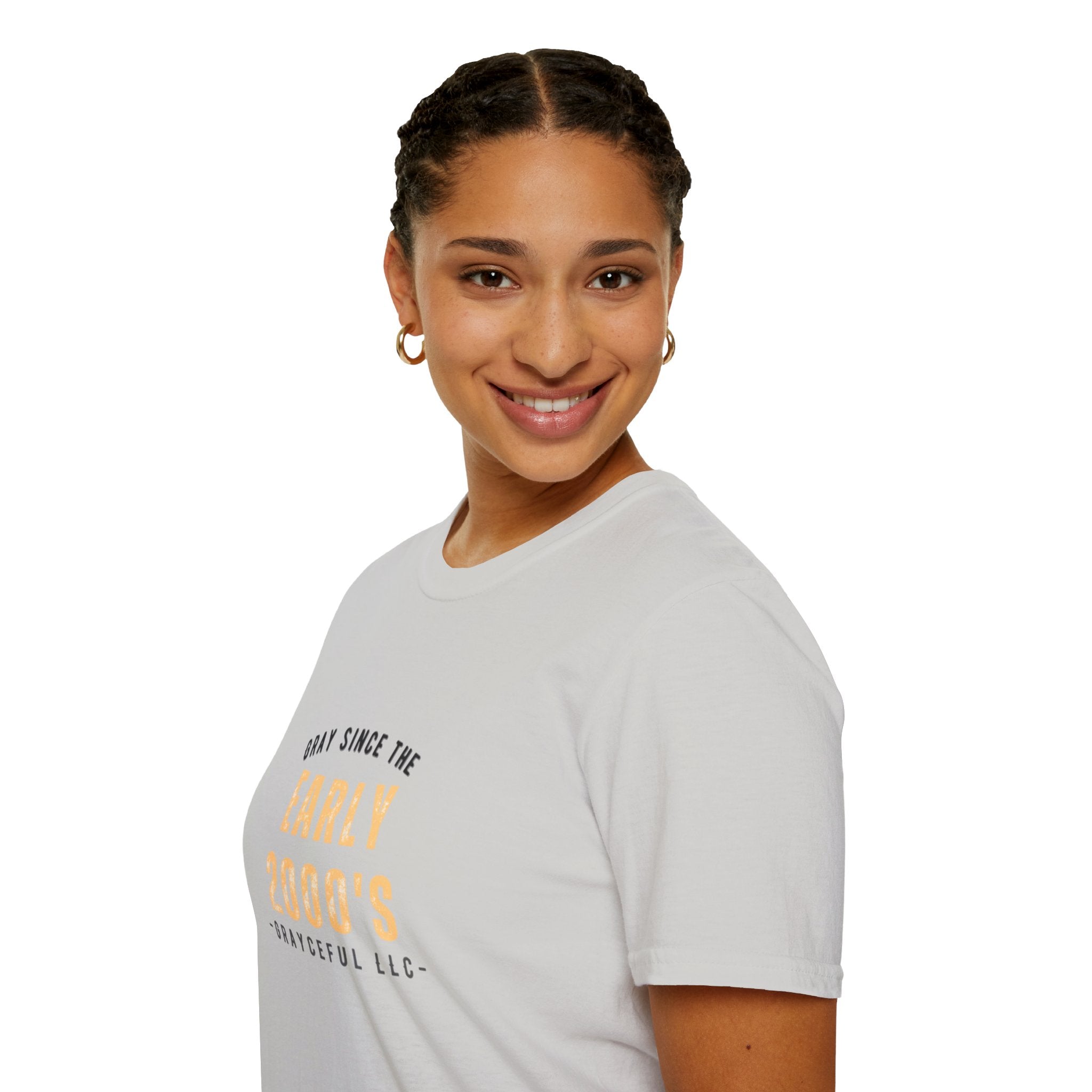 Unisex Softstyle Cotton Crewneck T-Shirt: Minimalist Casual Tee
