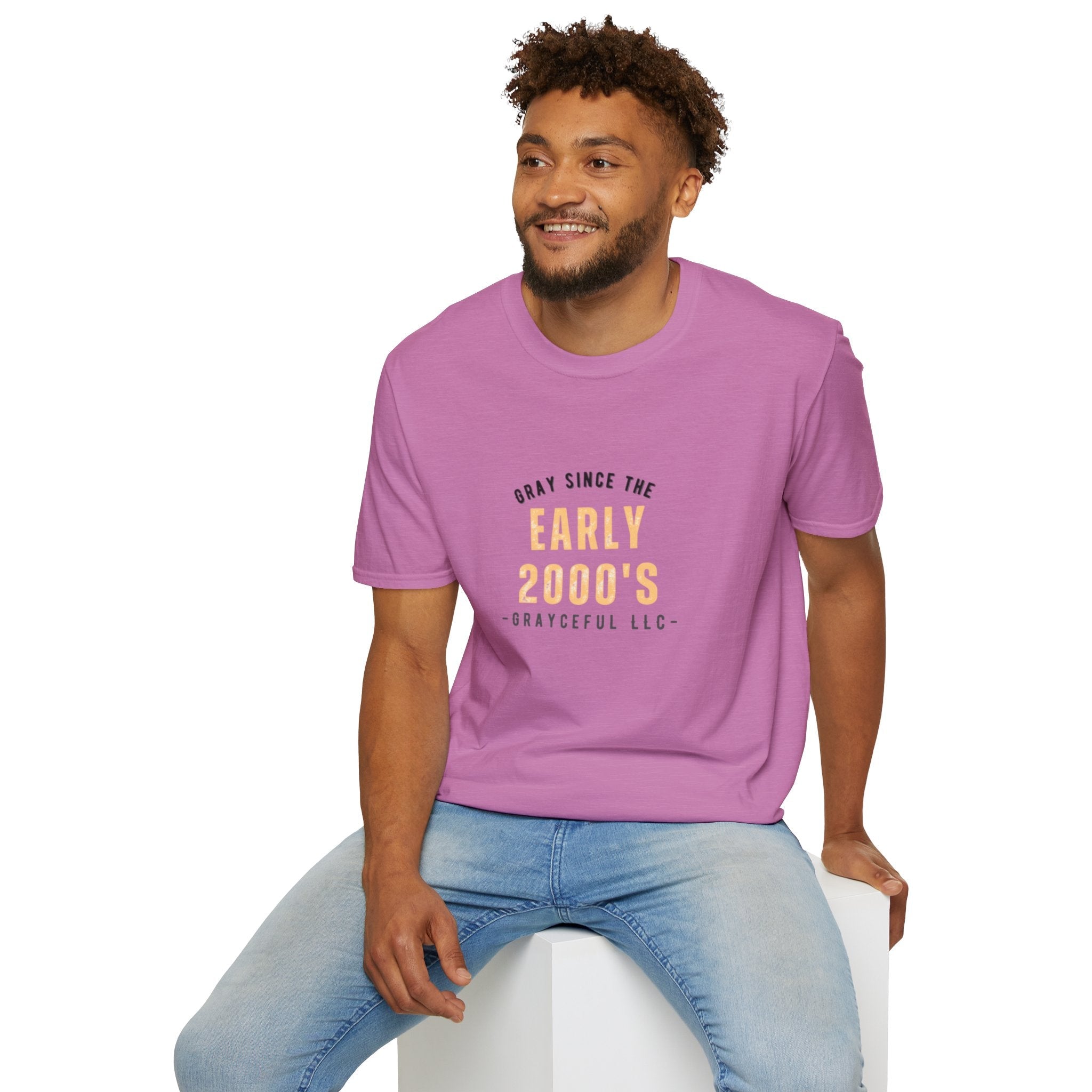 Unisex Softstyle Cotton Crewneck T-Shirt: Minimalist Casual Tee