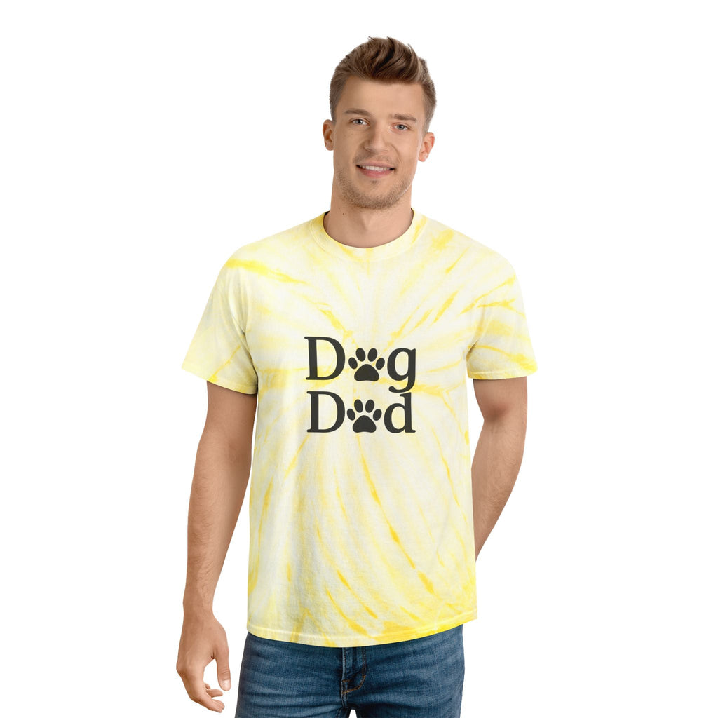 Dog Dad Bright Color Blast Tie-Dye Tee Sizes Small - 2XL (4 colors)