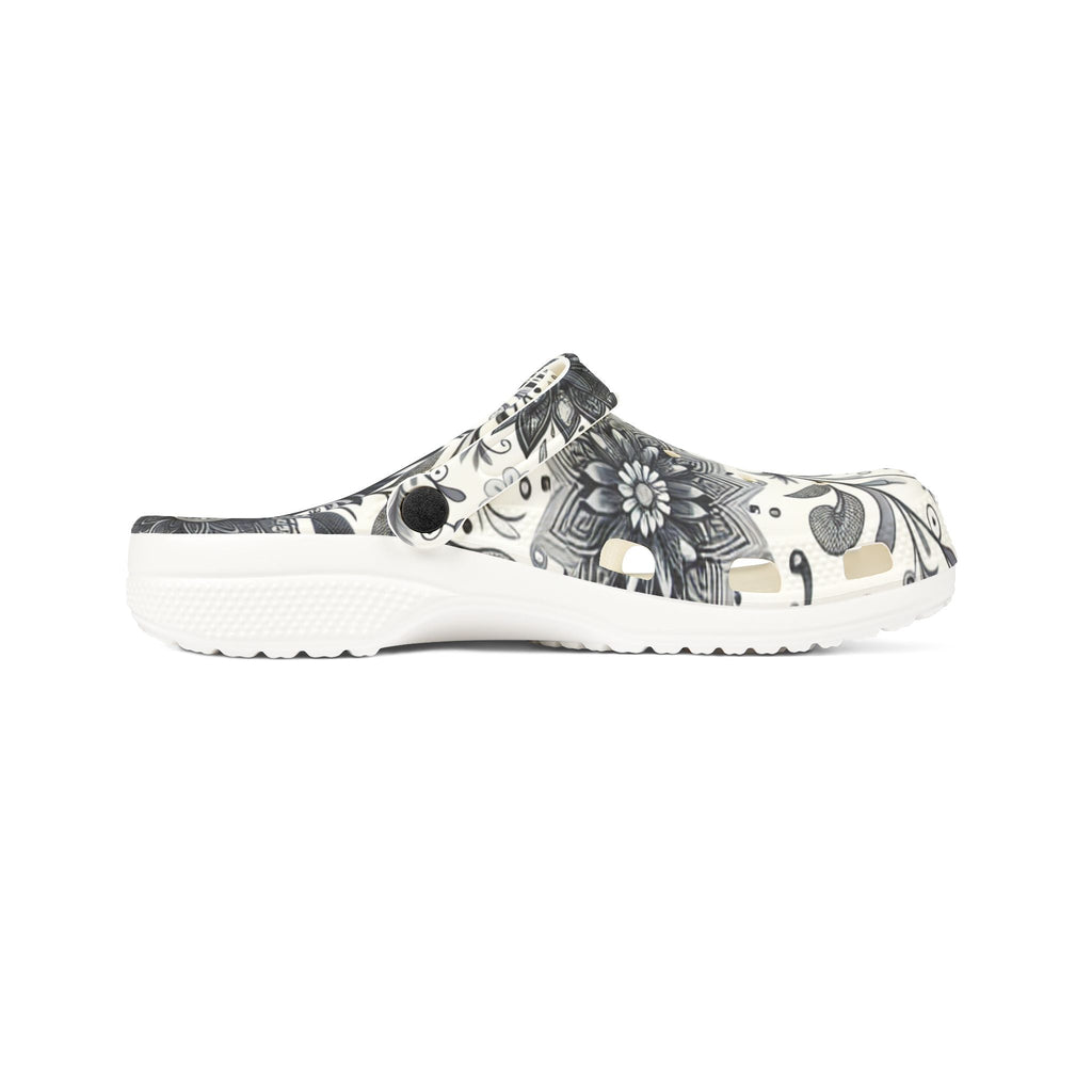 Floral EVA Foam Clogs: Comfortable Waterproof Garden & Beach Shoes