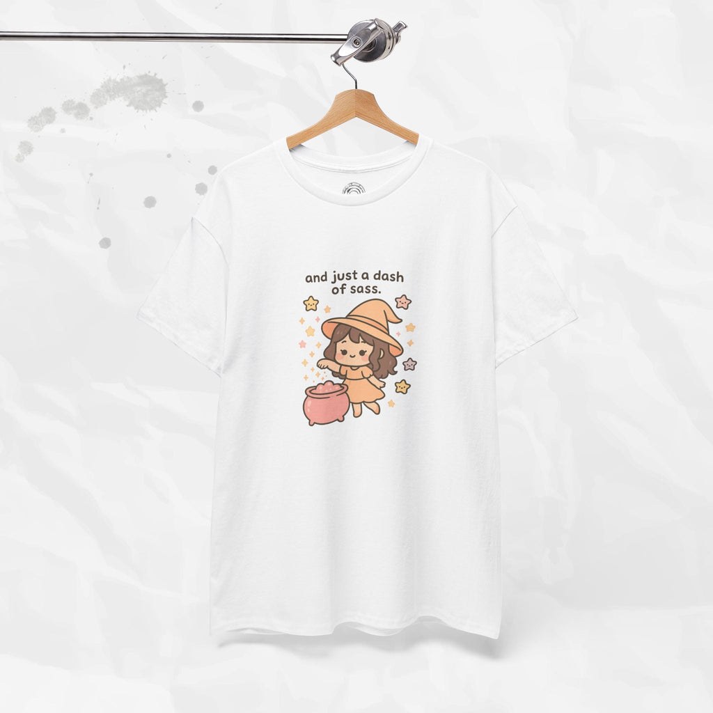 And Just a Dash of Sass Graphic Tee in Soft Pink and Grey - Image 10