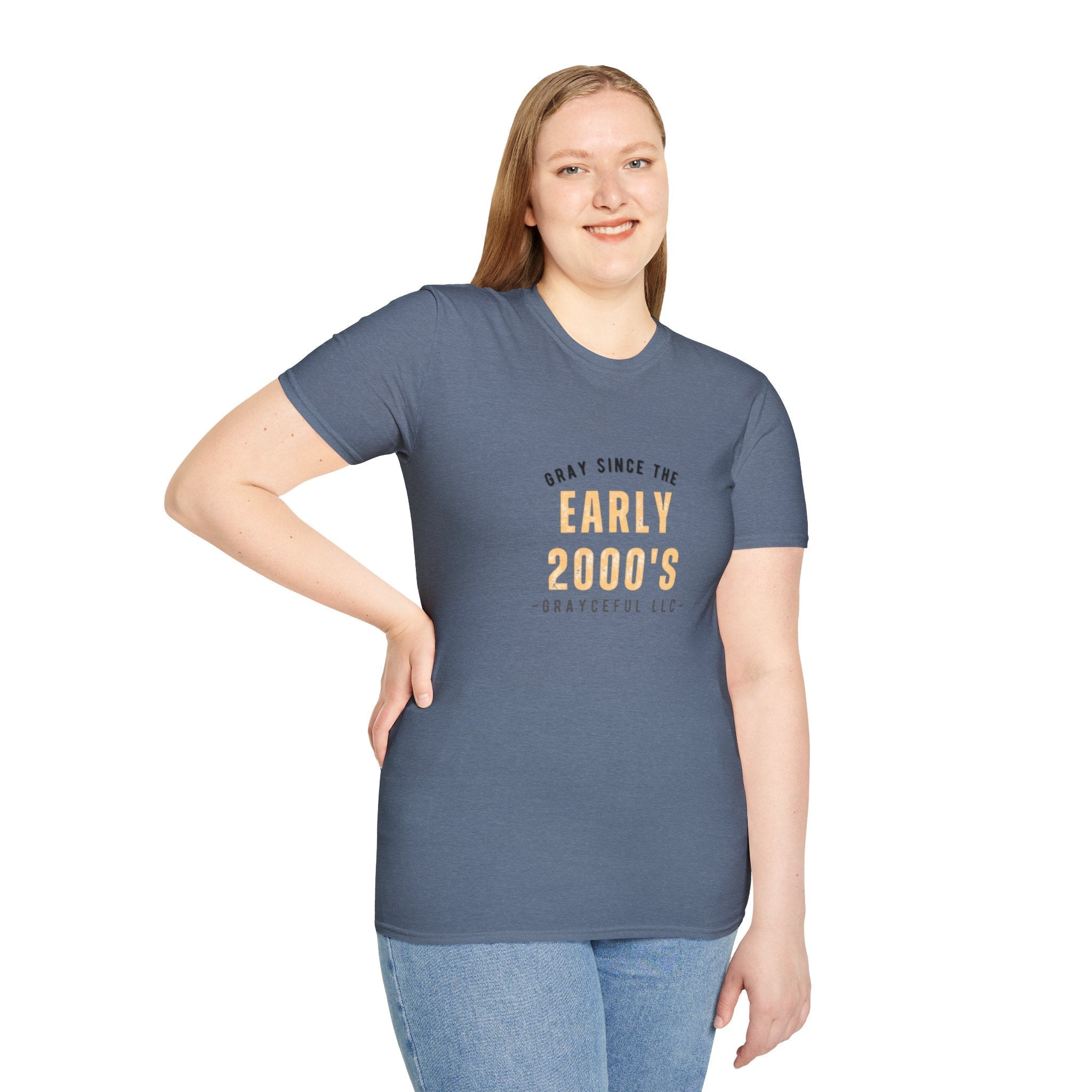 Unisex Softstyle Cotton Crewneck T-Shirt: Minimalist Casual Tee