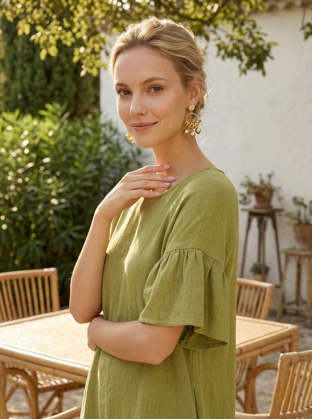 Vintage Fruit Charm Statement Earrings