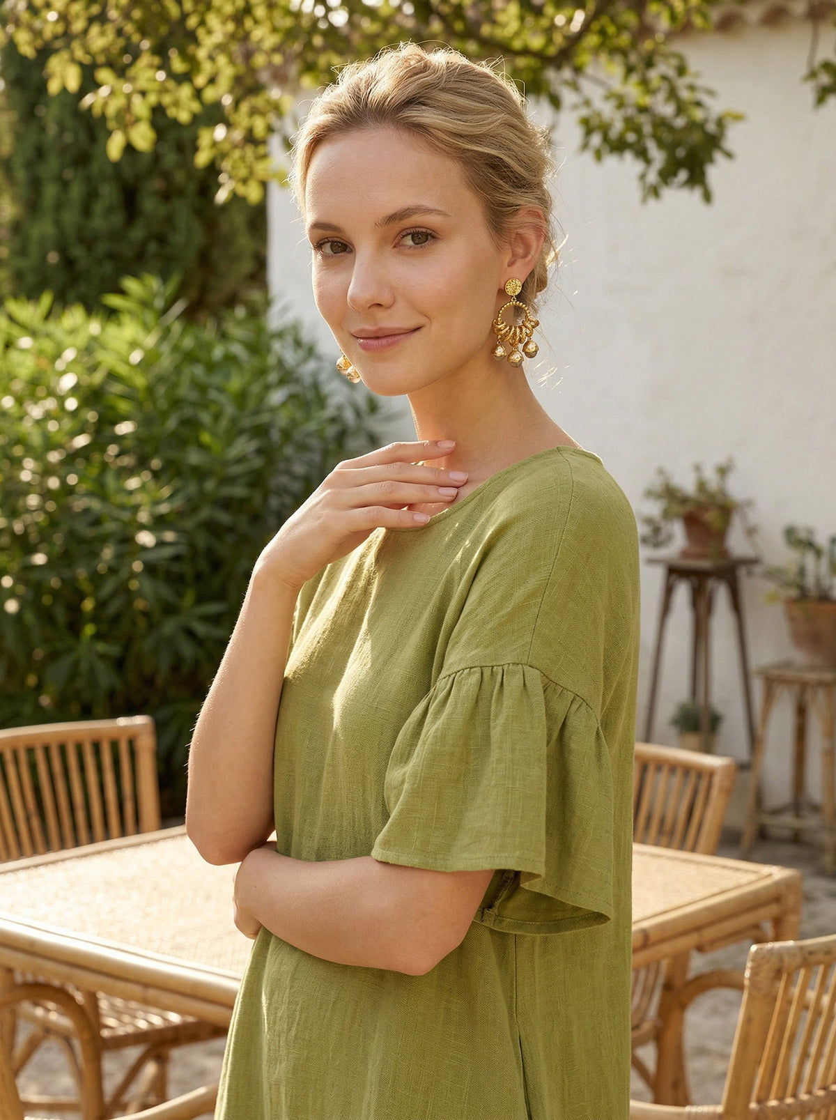 Vintage Fruit Charm Statement Earrings