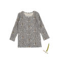 The Printed Long Sleeve Tee - Forest