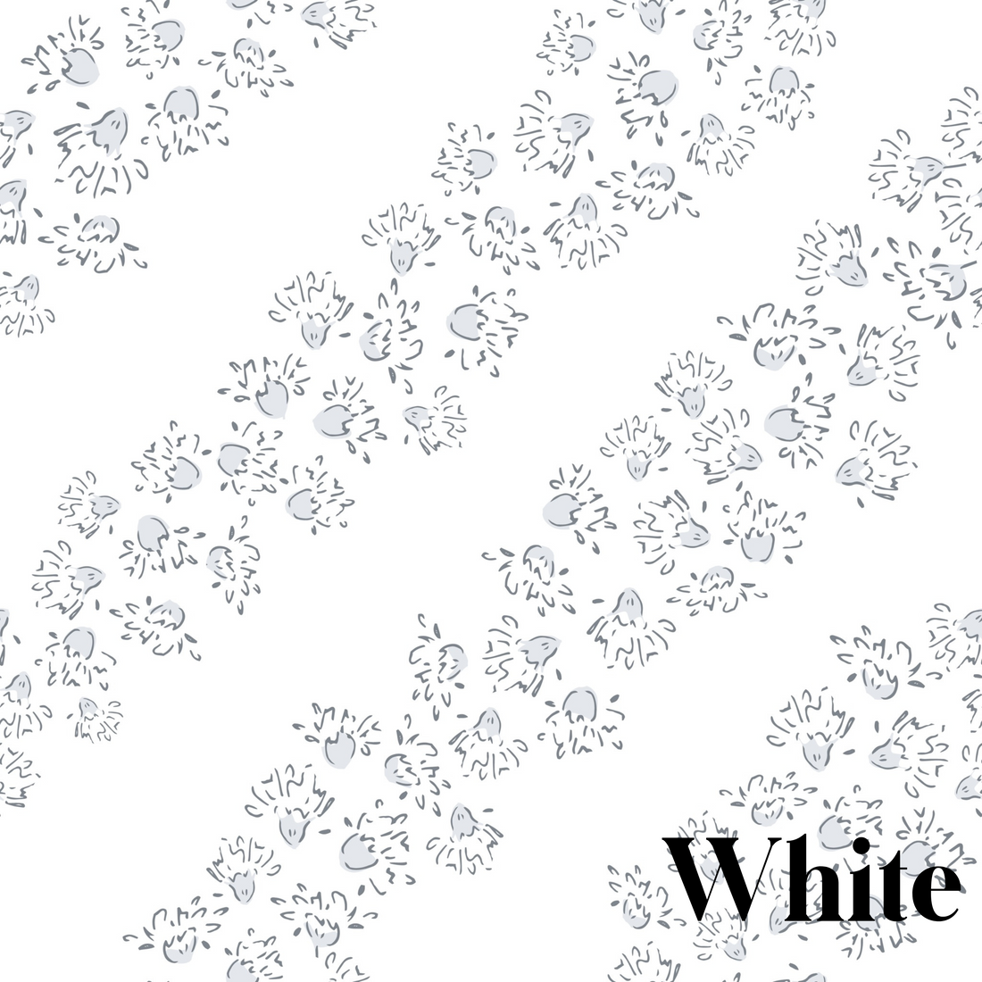 Winnie Floral Wallpaper in Blush-Pink and White