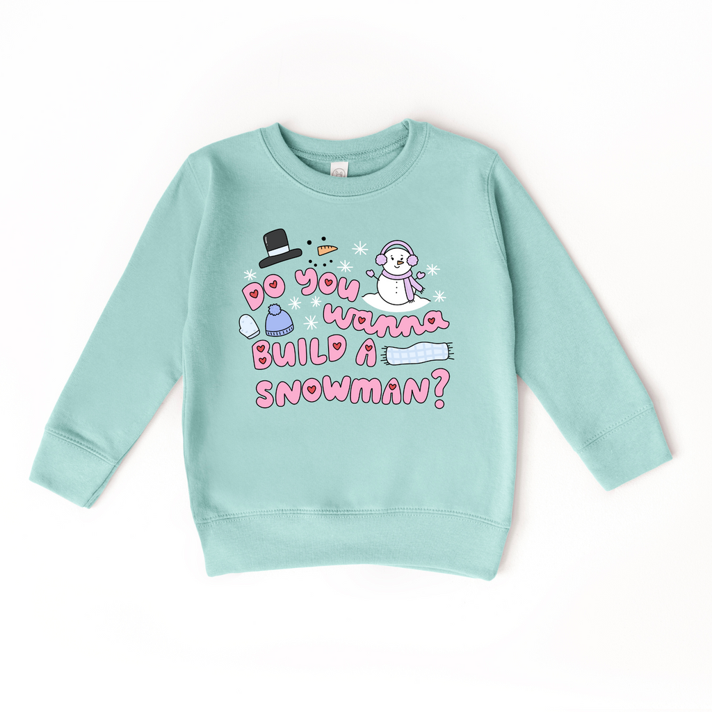 Do you wanna build a snowman sweater
