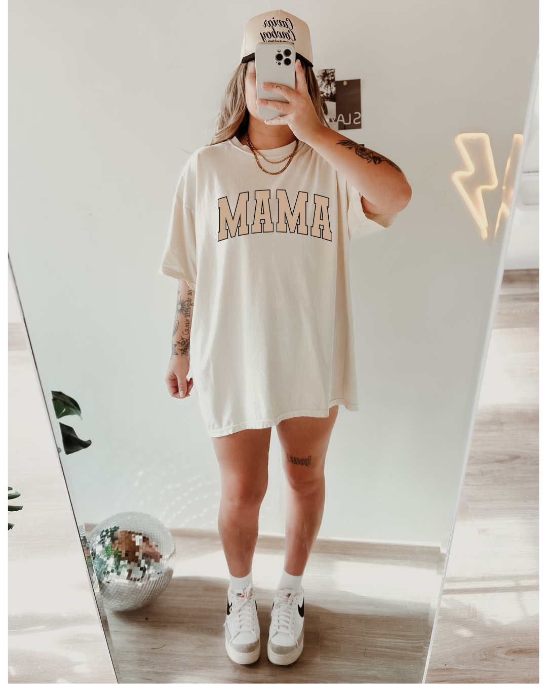 Mama Classic Collegiate Varsity Graphic T-Shirt