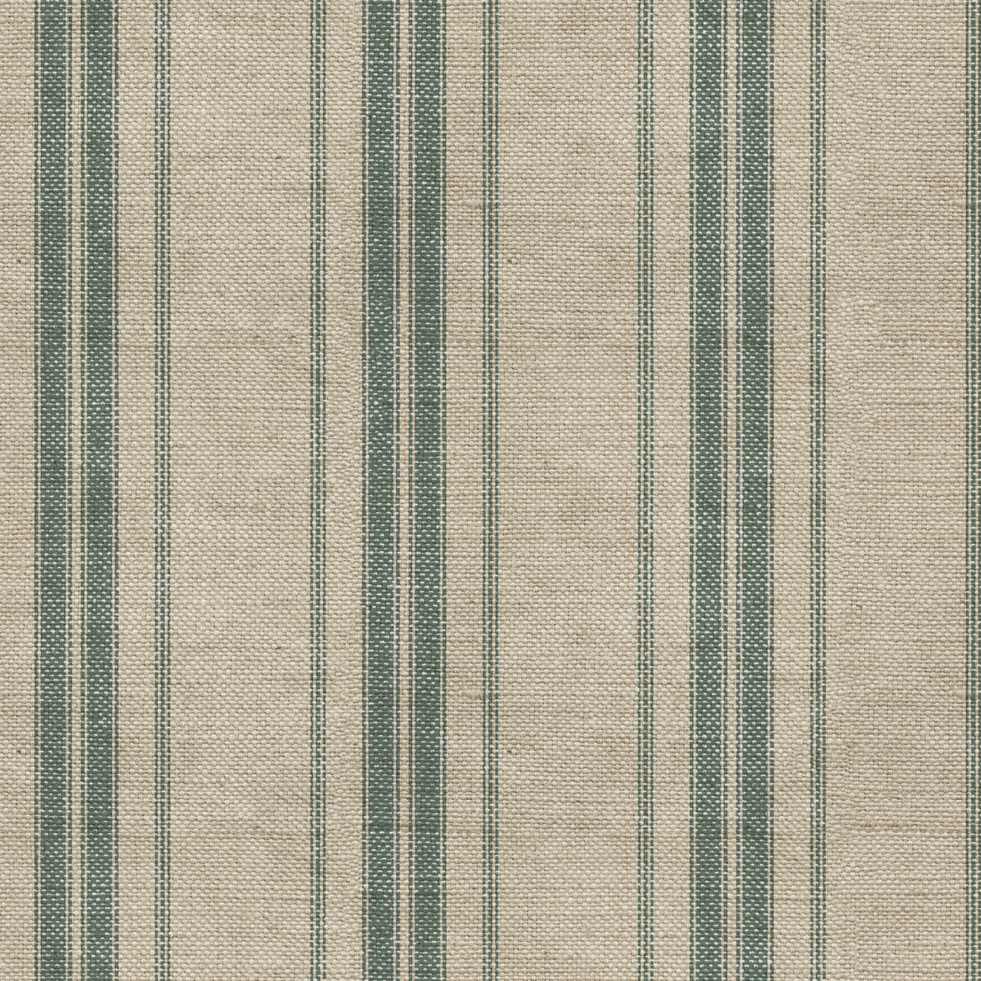 Carter Striped Removable Wallpaper in Beige and Dark Brown