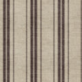 Carter Striped Removable Wallpaper in Beige and Dark Brown
