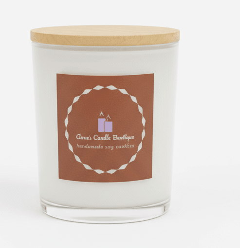 Gingerbread Mansion Candle