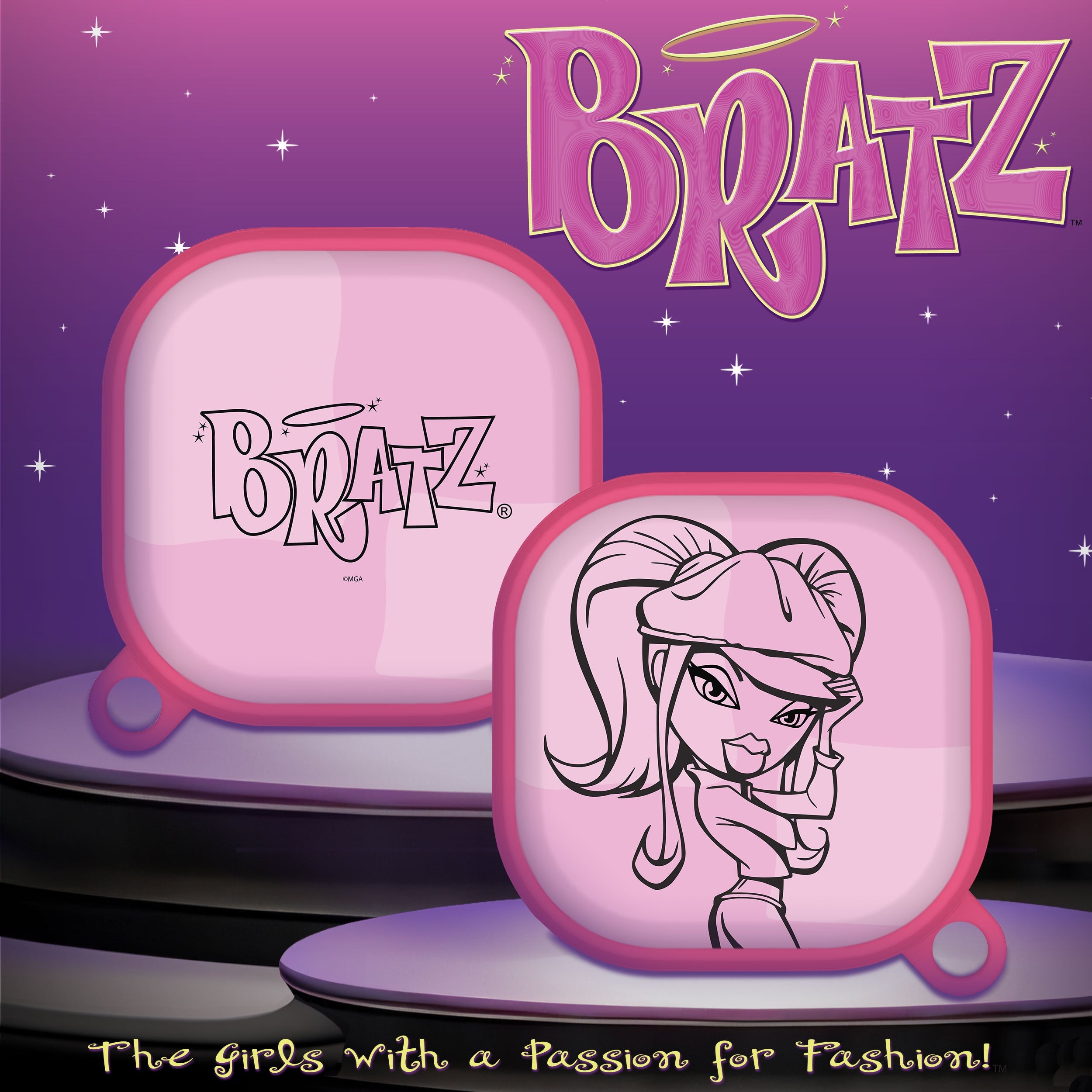 Bratz® Passion For Fashion HDX Samsung Galaxy Buds Pro & Buds Live Case Cover