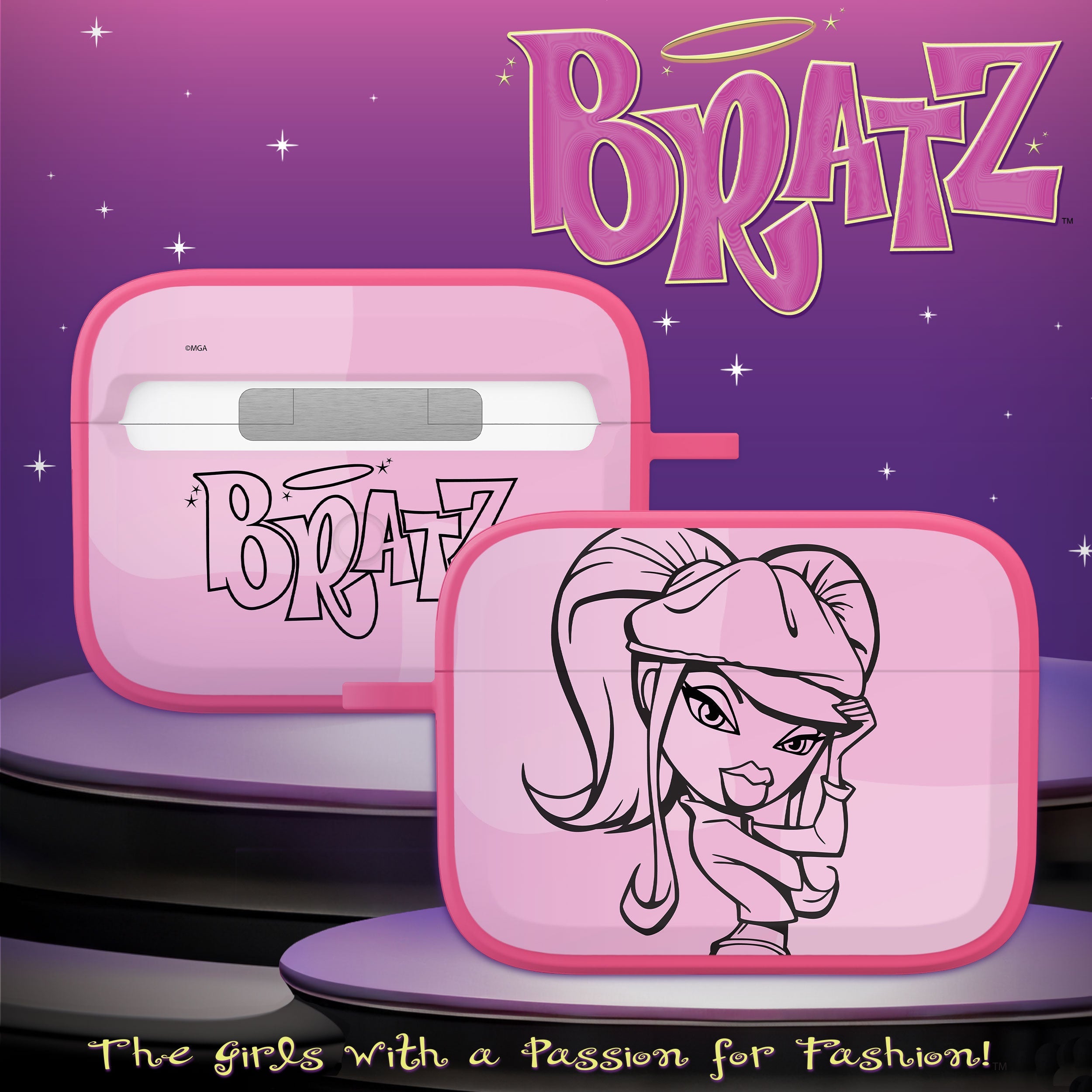 Bratz® Passion For Fashion HDX Apple AirPods Pro 1 & 2 Case Cover