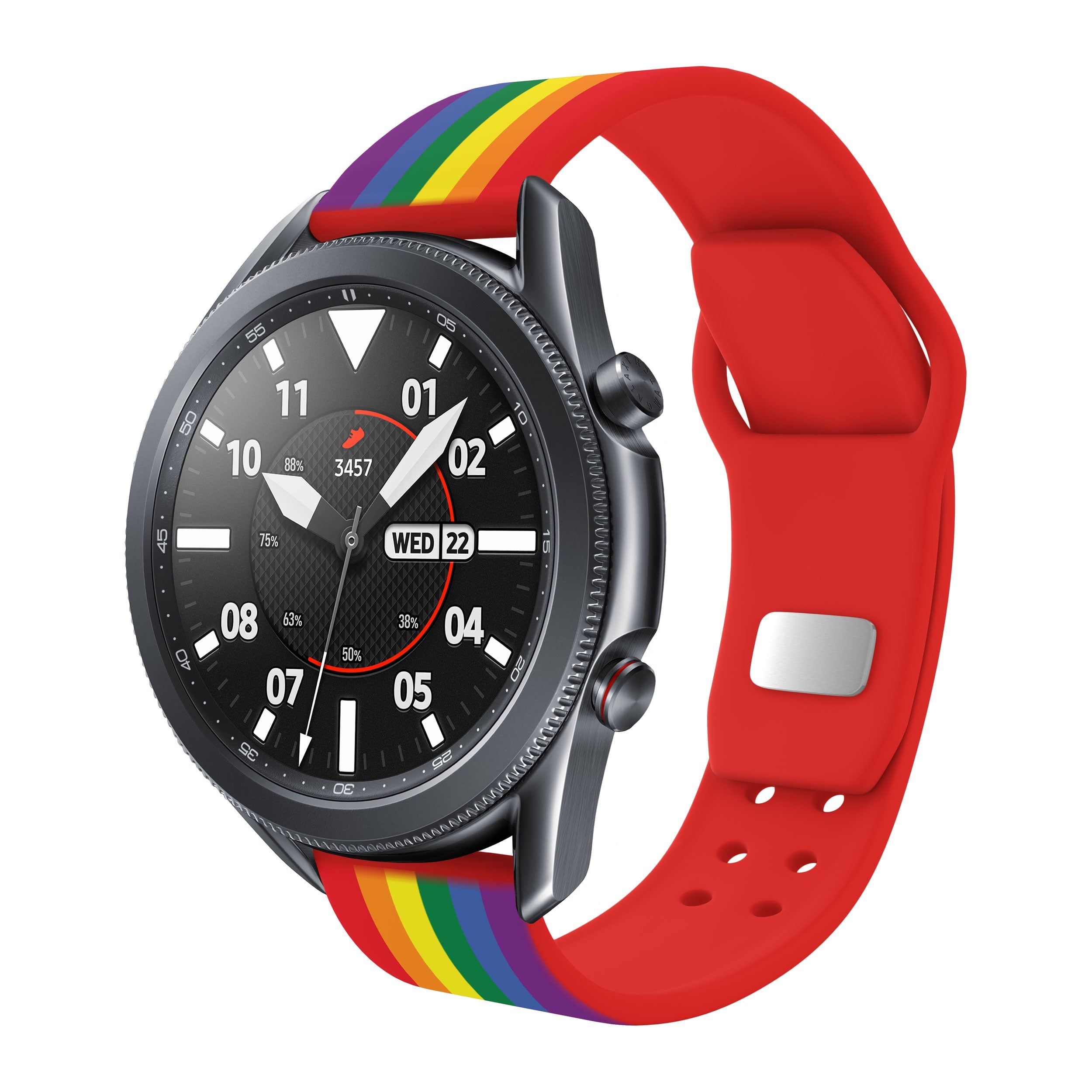 Pride HD  Watchband for Samsung, Garmin, Fossil, and More for Samsung, Garmin, Fossil, and More