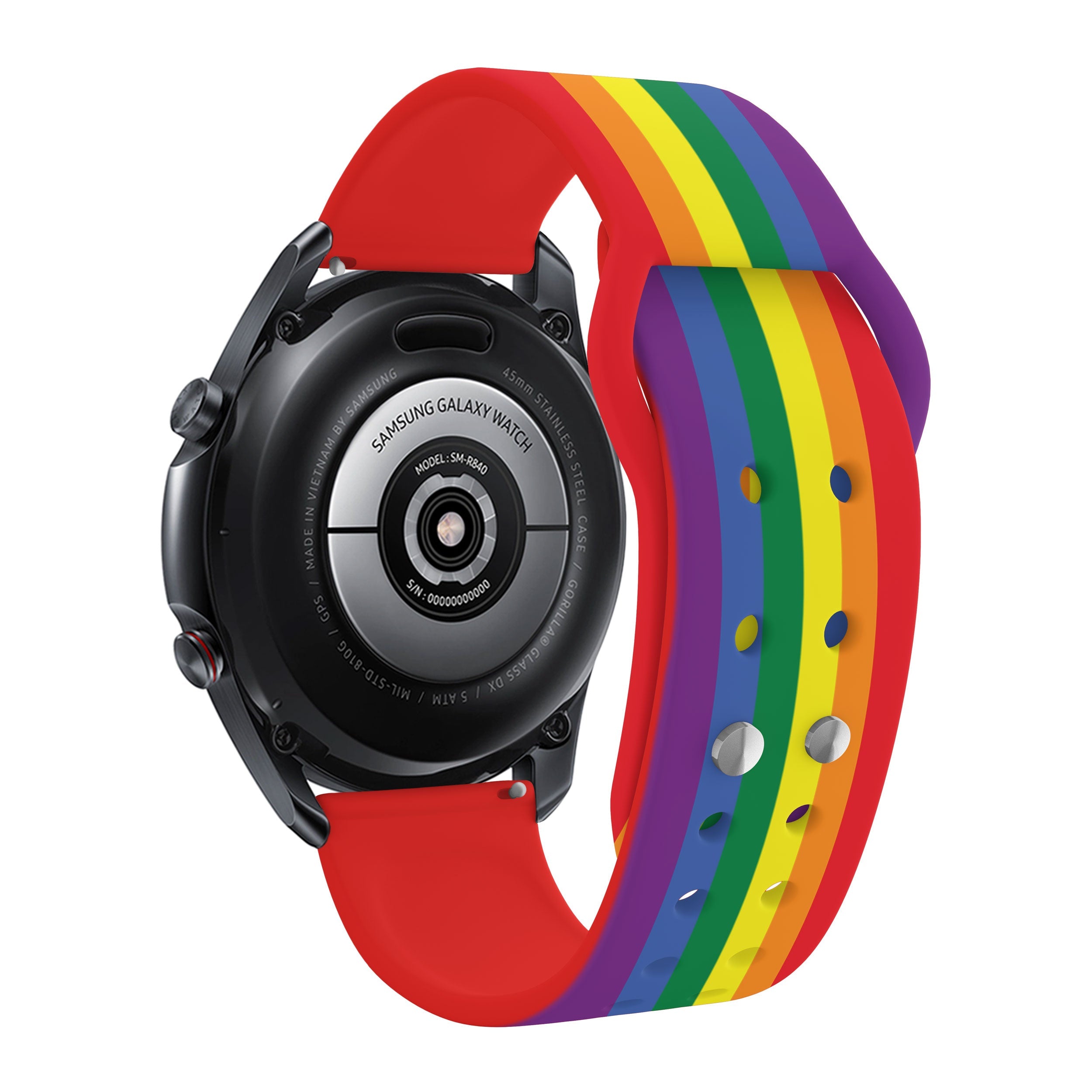 Pride HD  Watchband for Samsung, Garmin, Fossil, and More for Samsung, Garmin, Fossil, and More