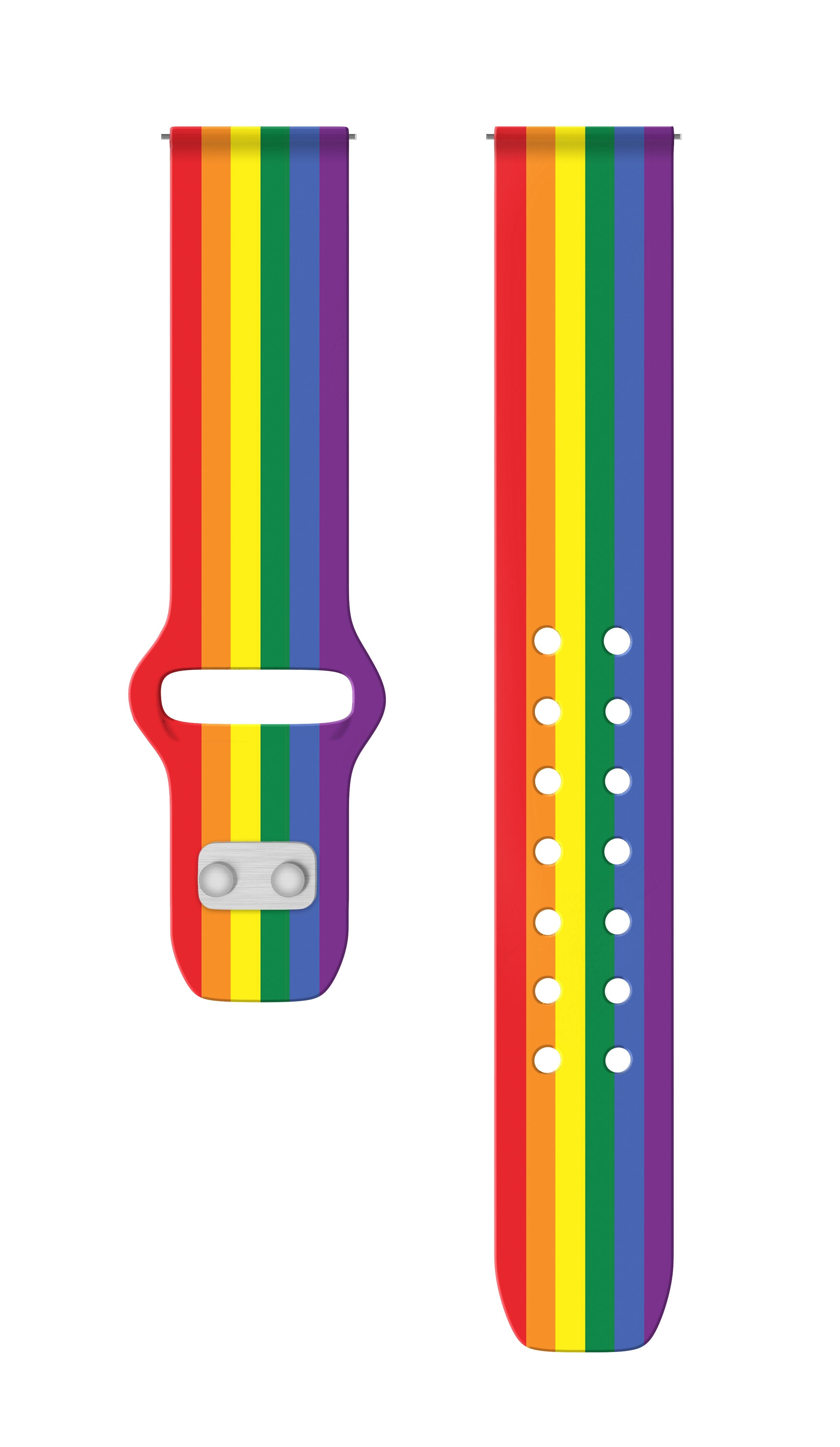 Pride HD  Watchband for Samsung, Garmin, Fossil, and More for Samsung, Garmin, Fossil, and More