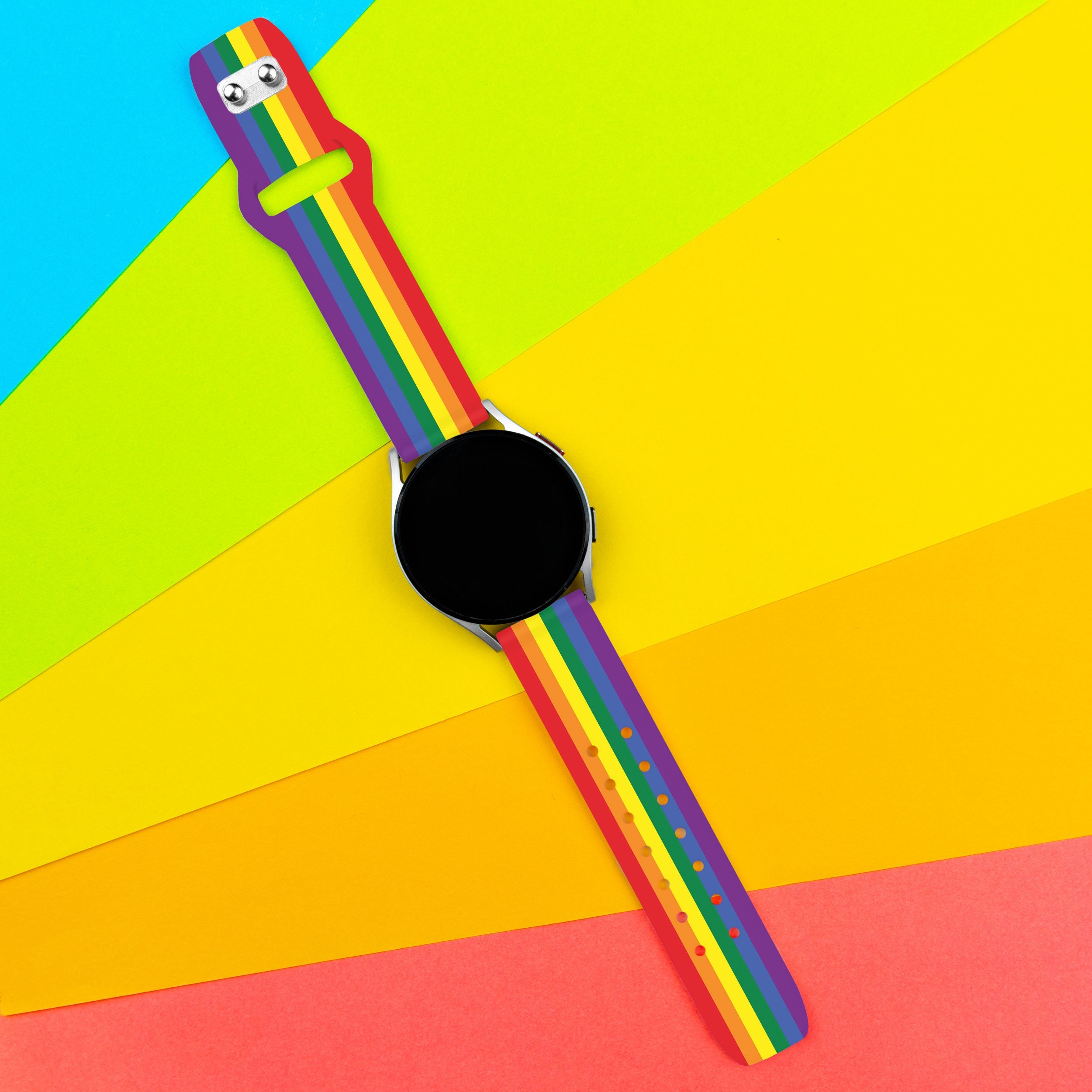 Pride HD  Watchband for Samsung, Garmin, Fossil, and More for Samsung, Garmin, Fossil, and More