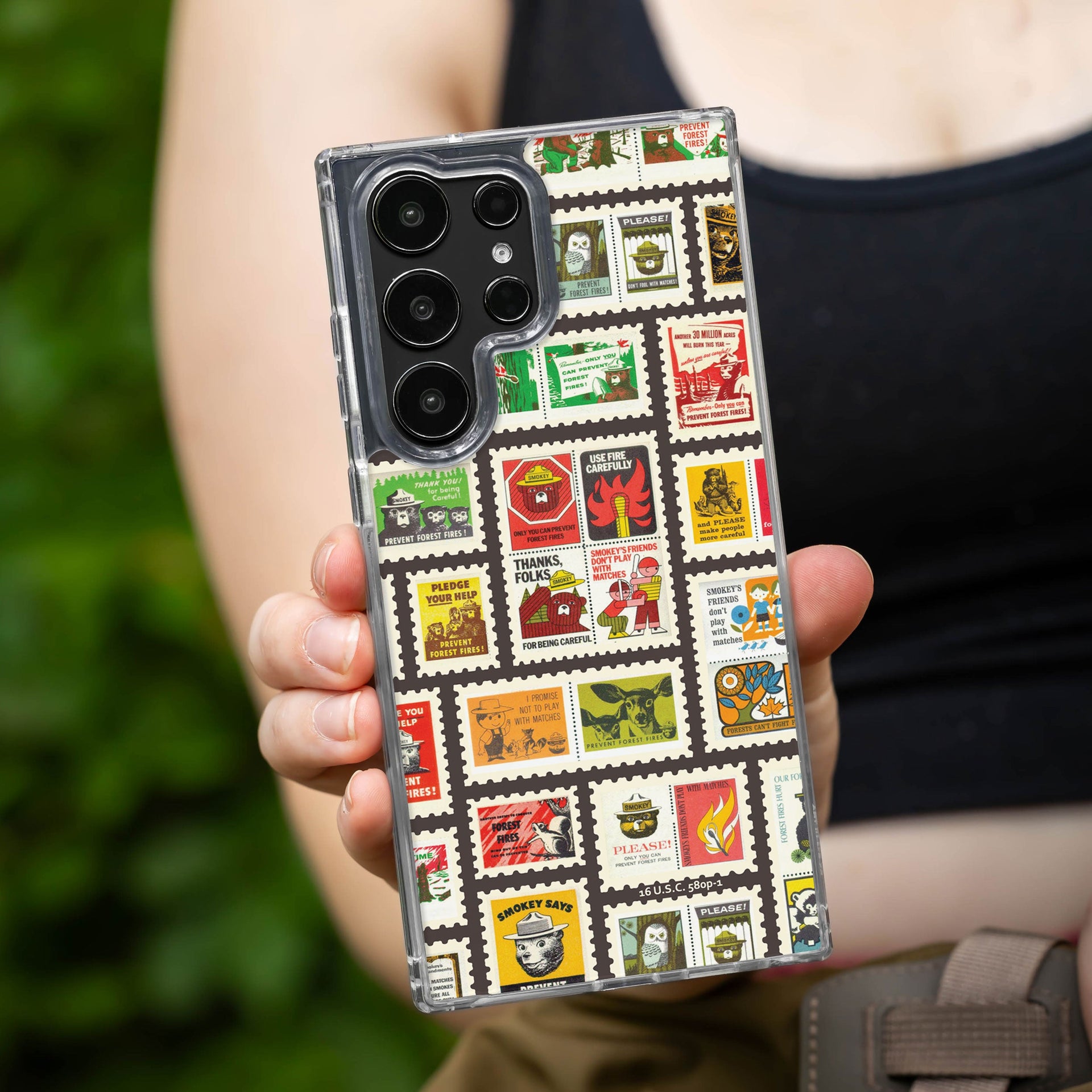 Smokey Bear Classic HD Samsung Galaxy S22 Phone Case