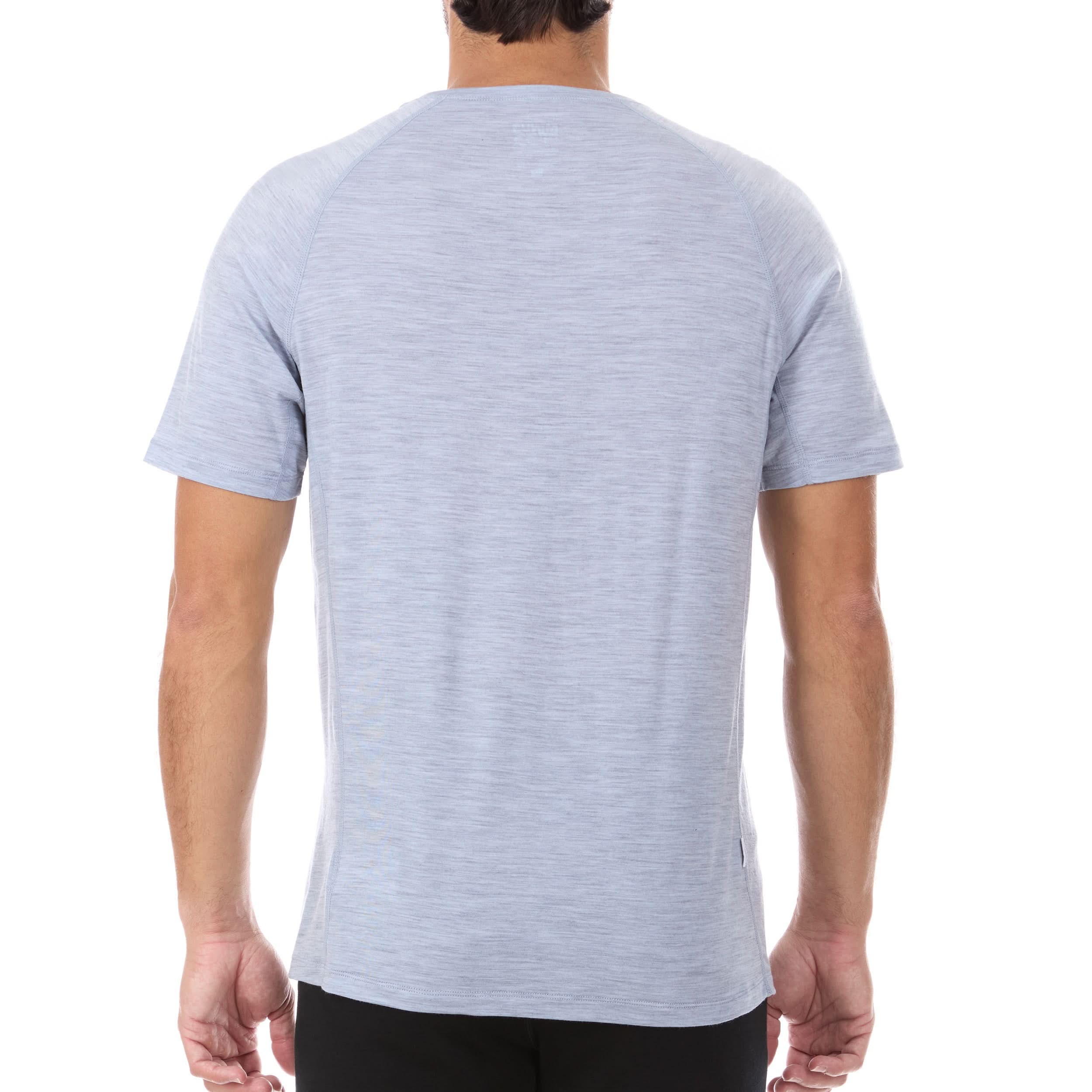 Woolverino Men's Microweight Merino Wool Raglan T-Shirt