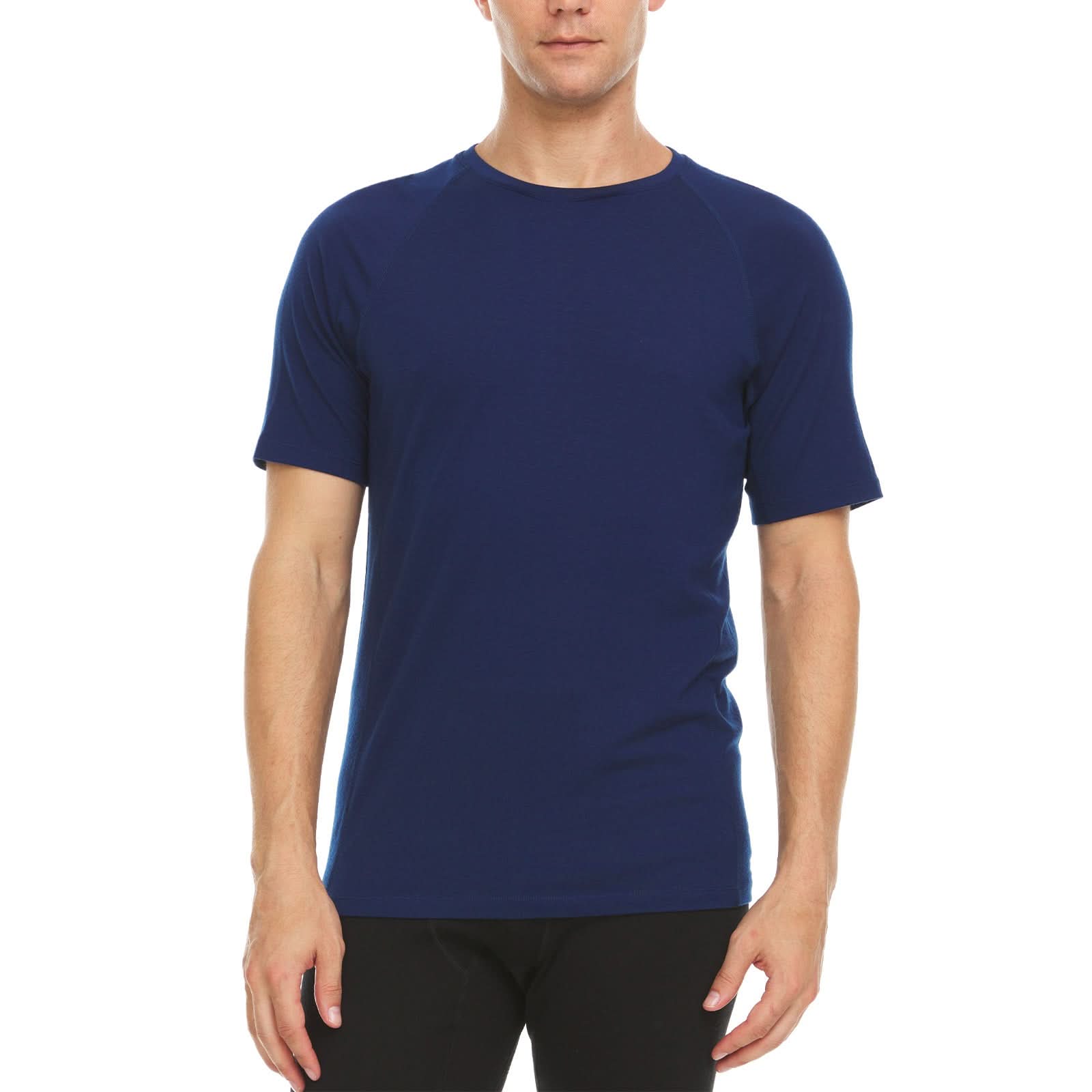 Woolverino Men's Microweight Merino Wool Raglan T-Shirt
