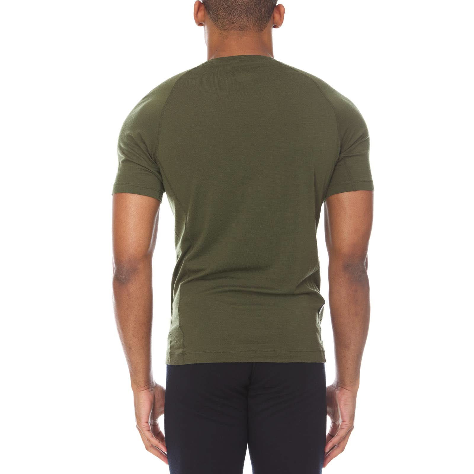 Woolverino Men's Microweight Merino Wool Raglan T-Shirt