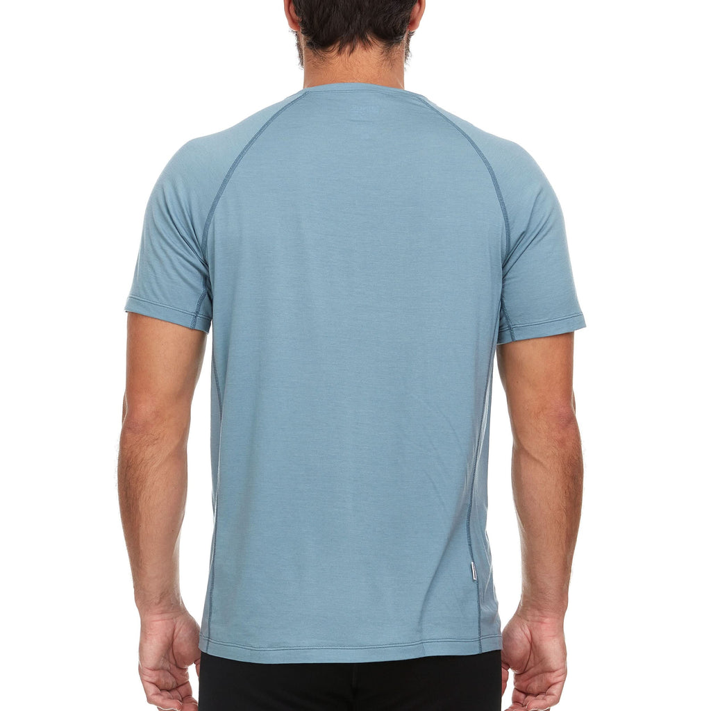 Woolverino Men's Microweight Merino Wool Raglan T-Shirt
