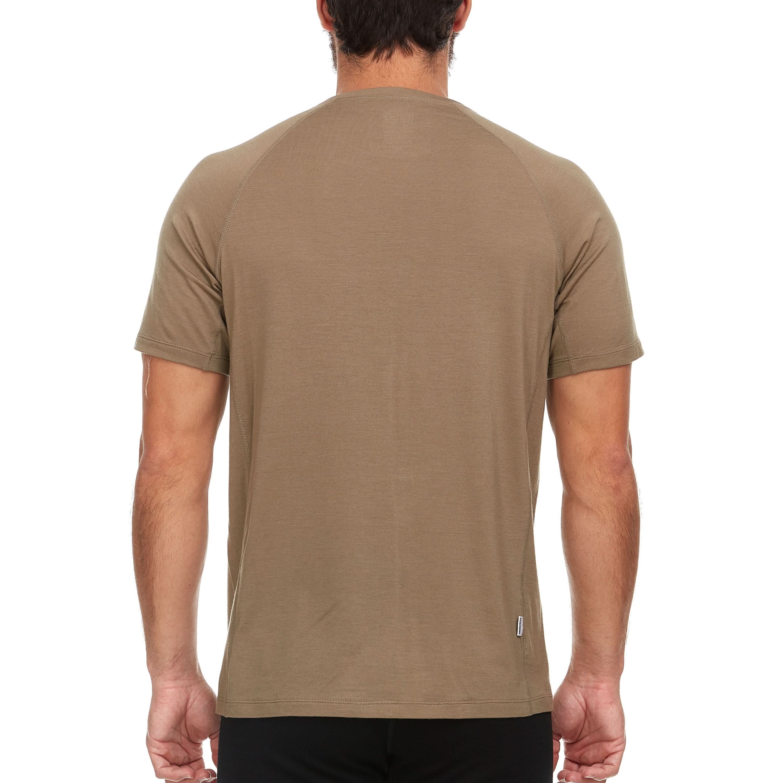 Woolverino Men's Microweight Merino Wool Raglan T-Shirt