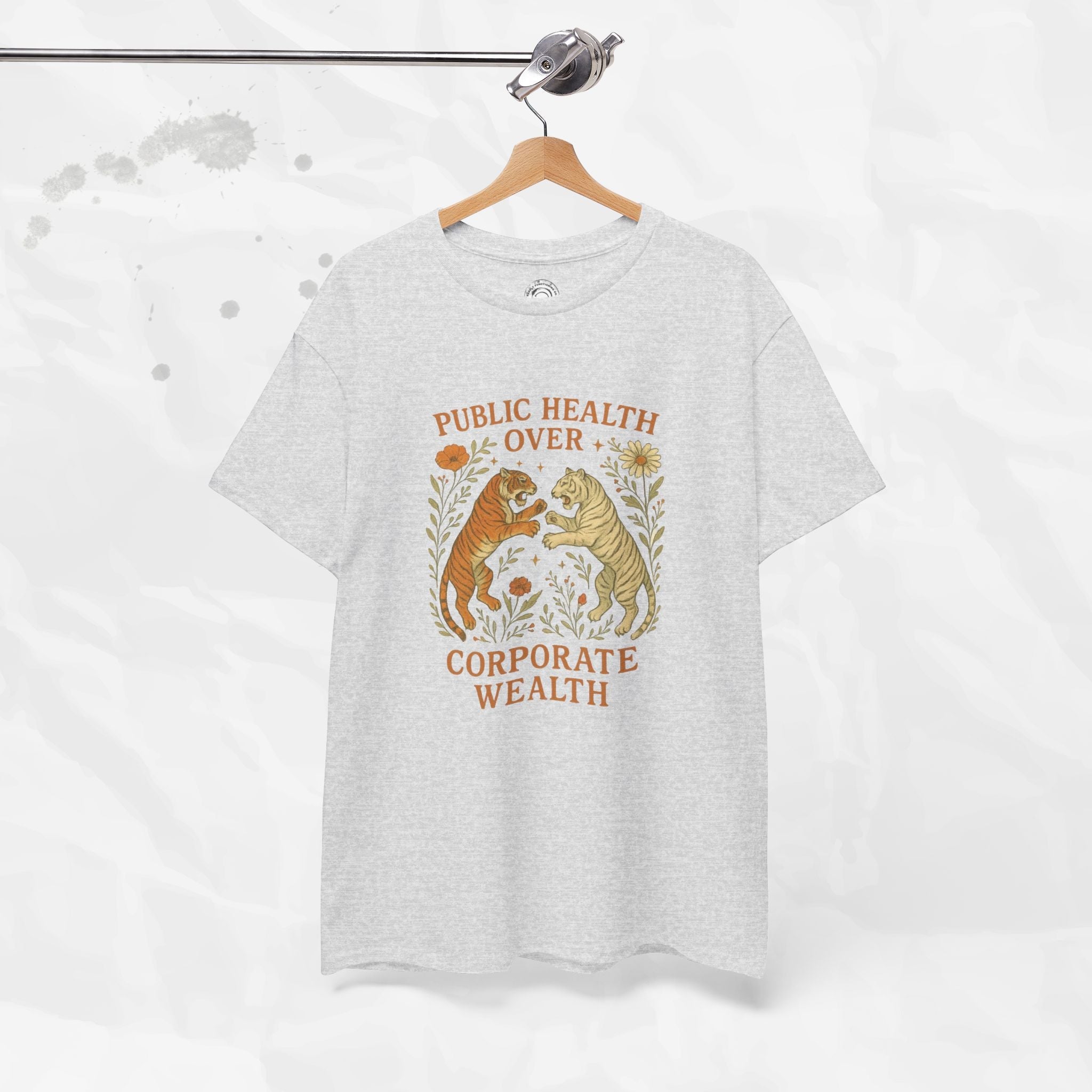 Public Health Over Corporate Wealth - T-Shirt