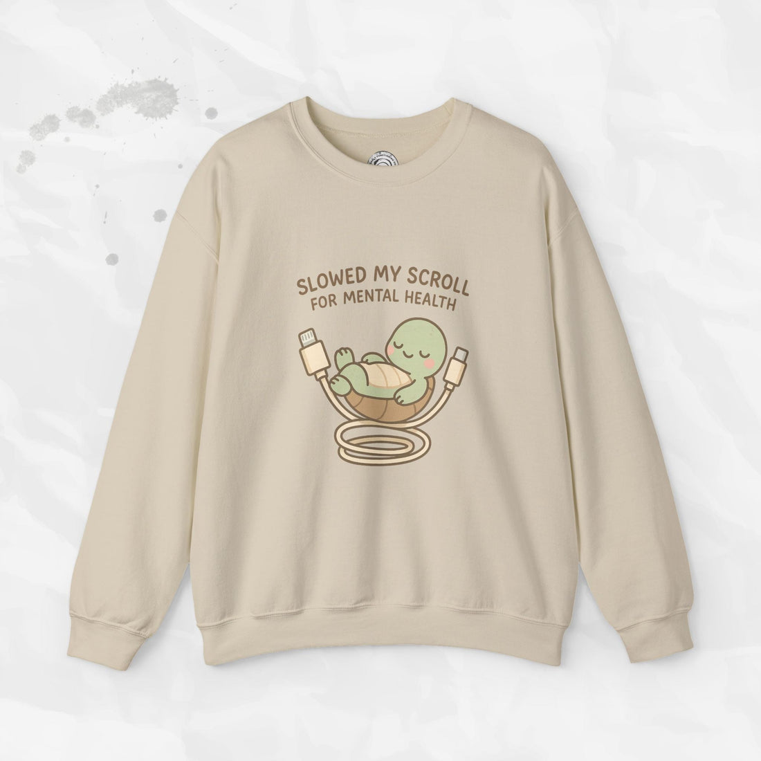 Slowed My Scroll - Crewneck Sweatshirt