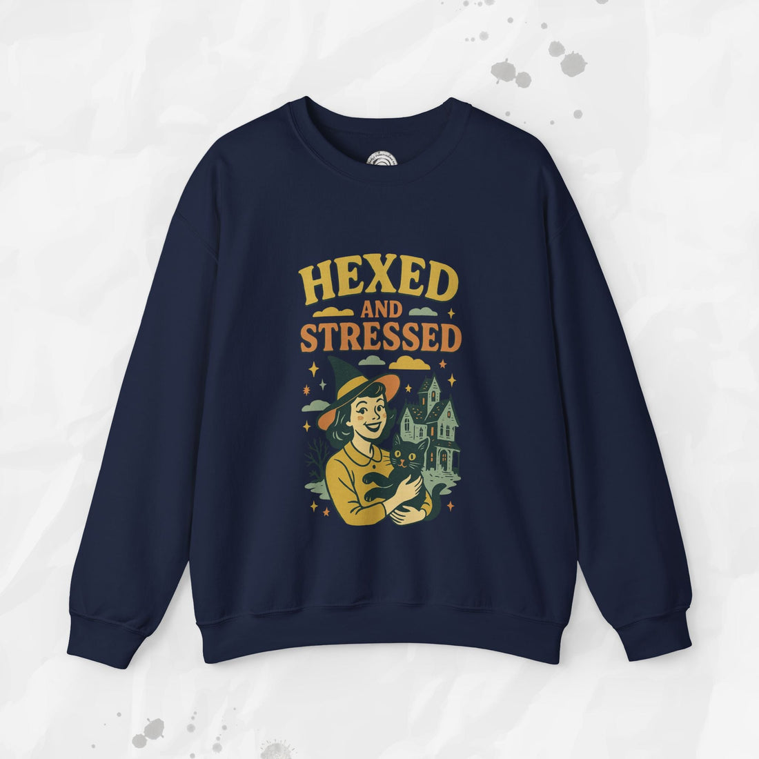 Hexed and Stressed – Crewneck Sweatshirt