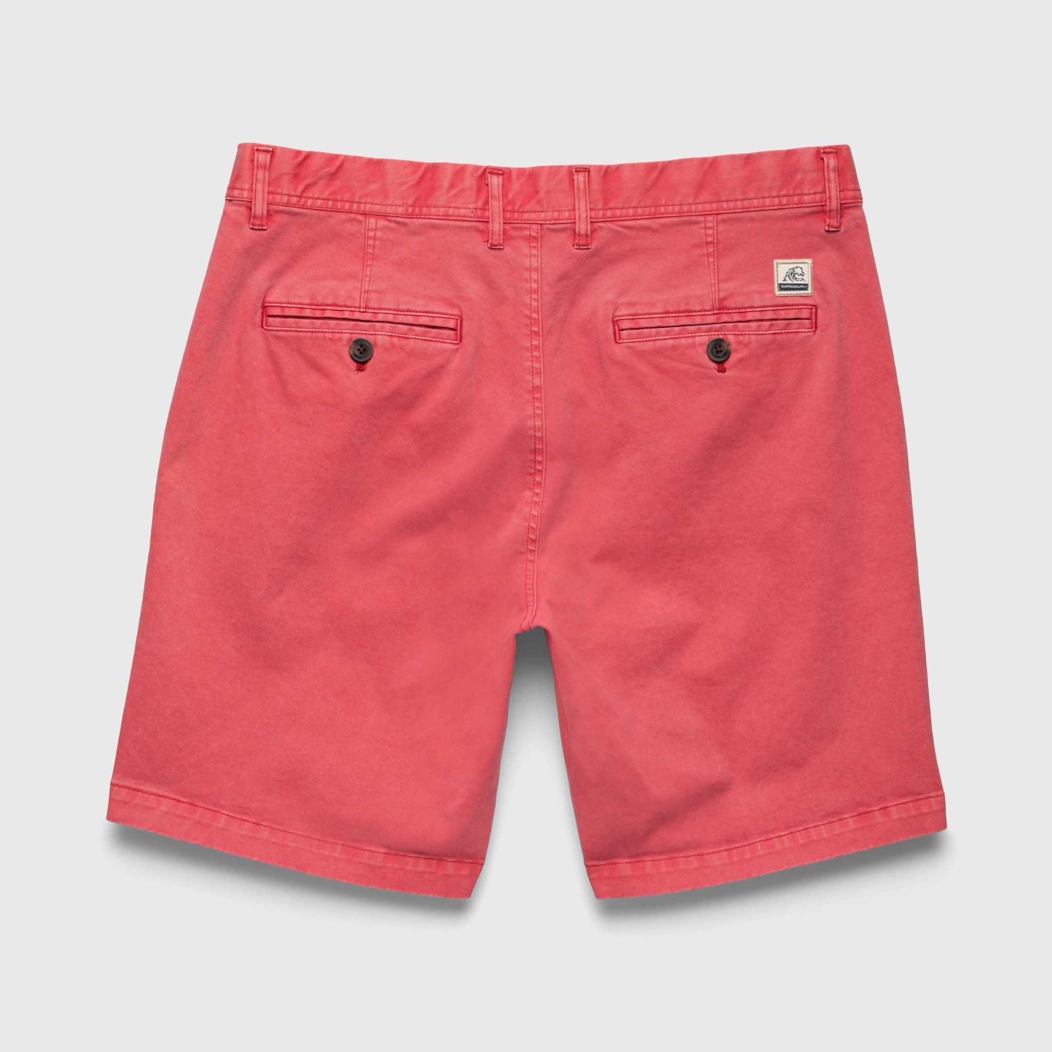 Andrew 7.5" Stretch Twill Short - Mineral Red
