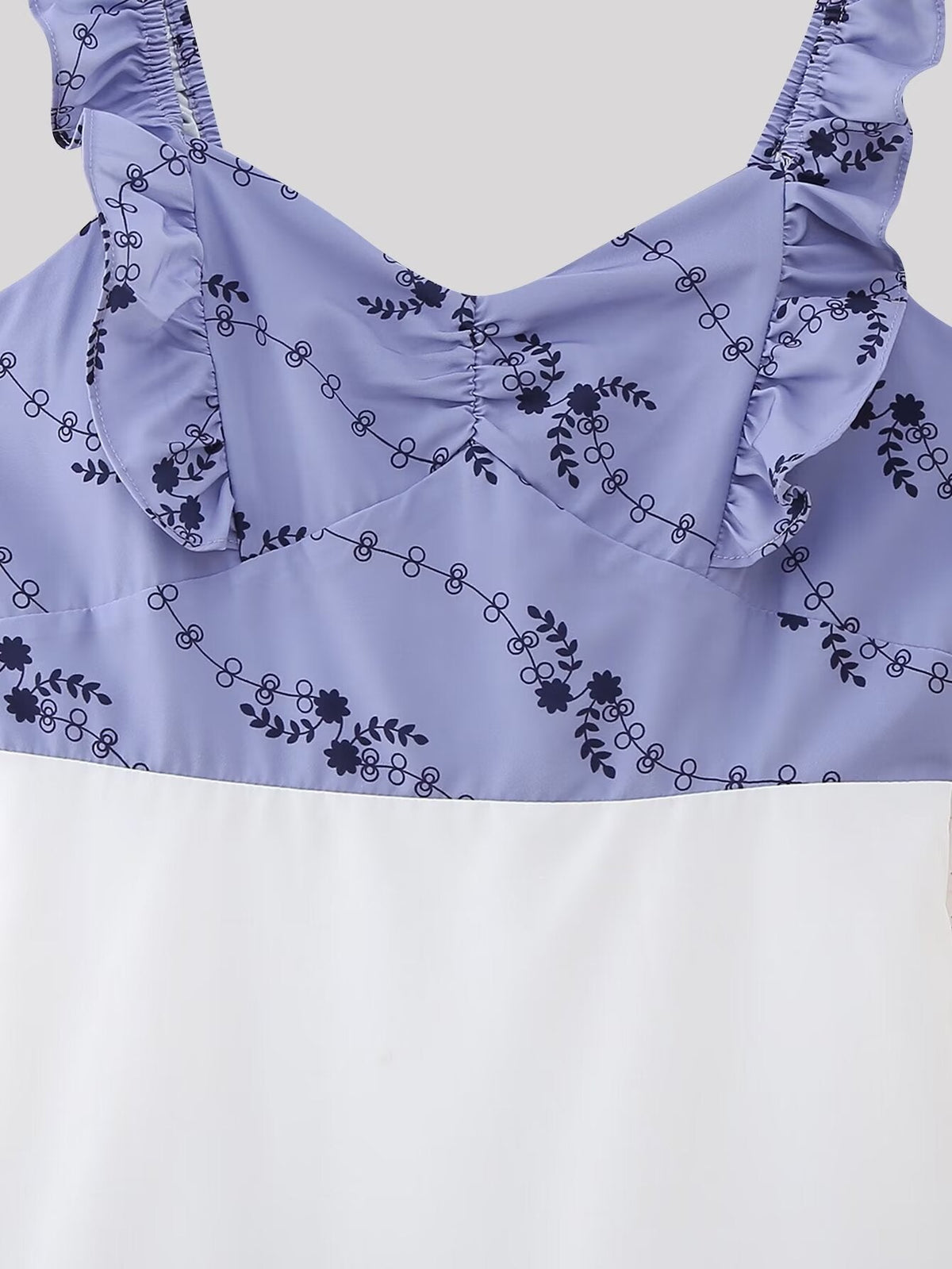 Summer Tank Tops Tube Top Dress Vintage National Embroidery Vacation Dress
