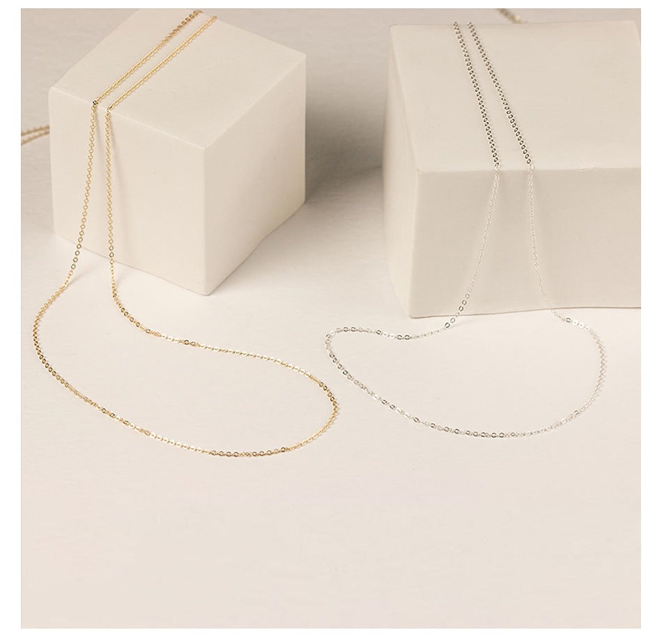 Alloy Gold Necklace Elegant American Collar