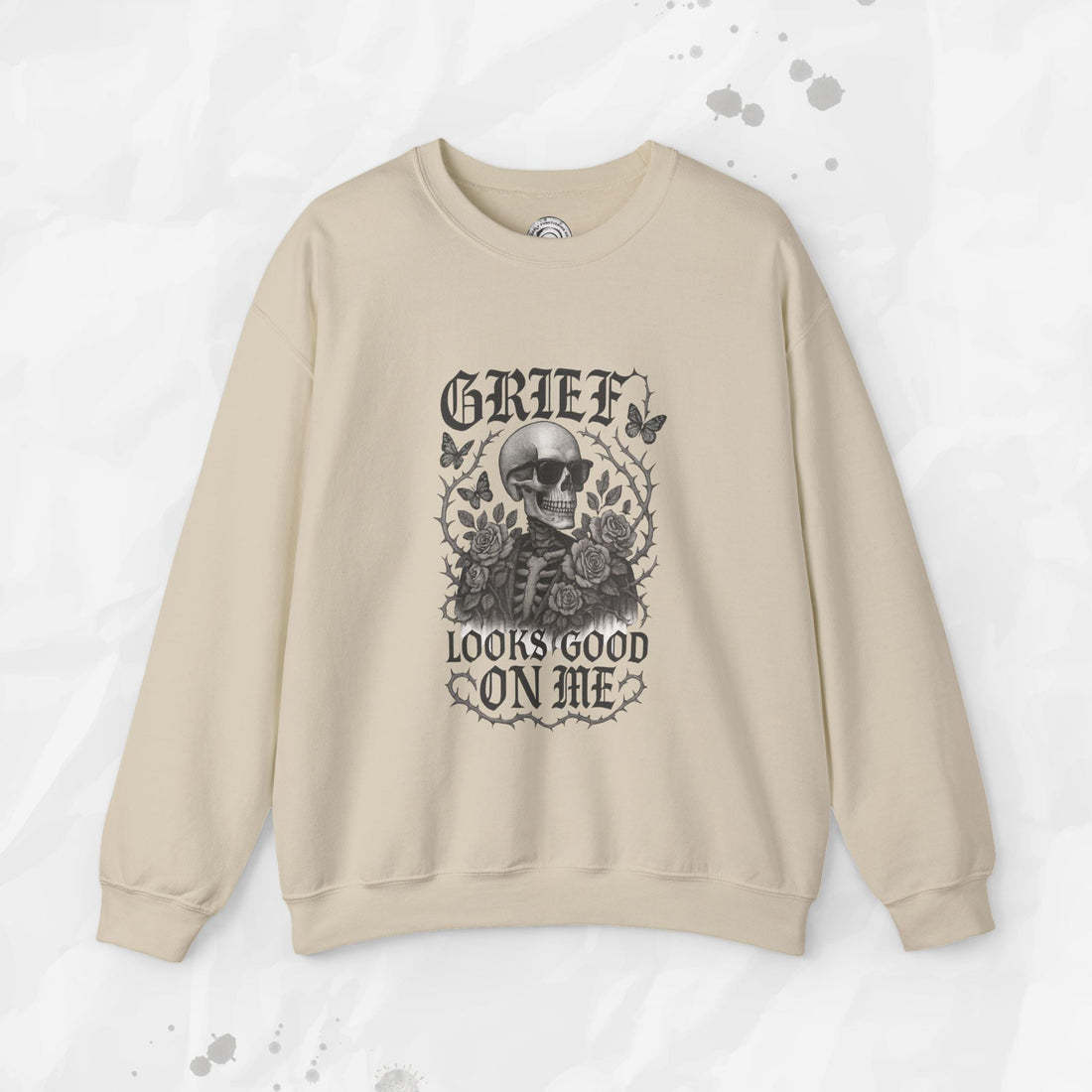 Grief Looks Good on Me - Crewneck Sweatshirt