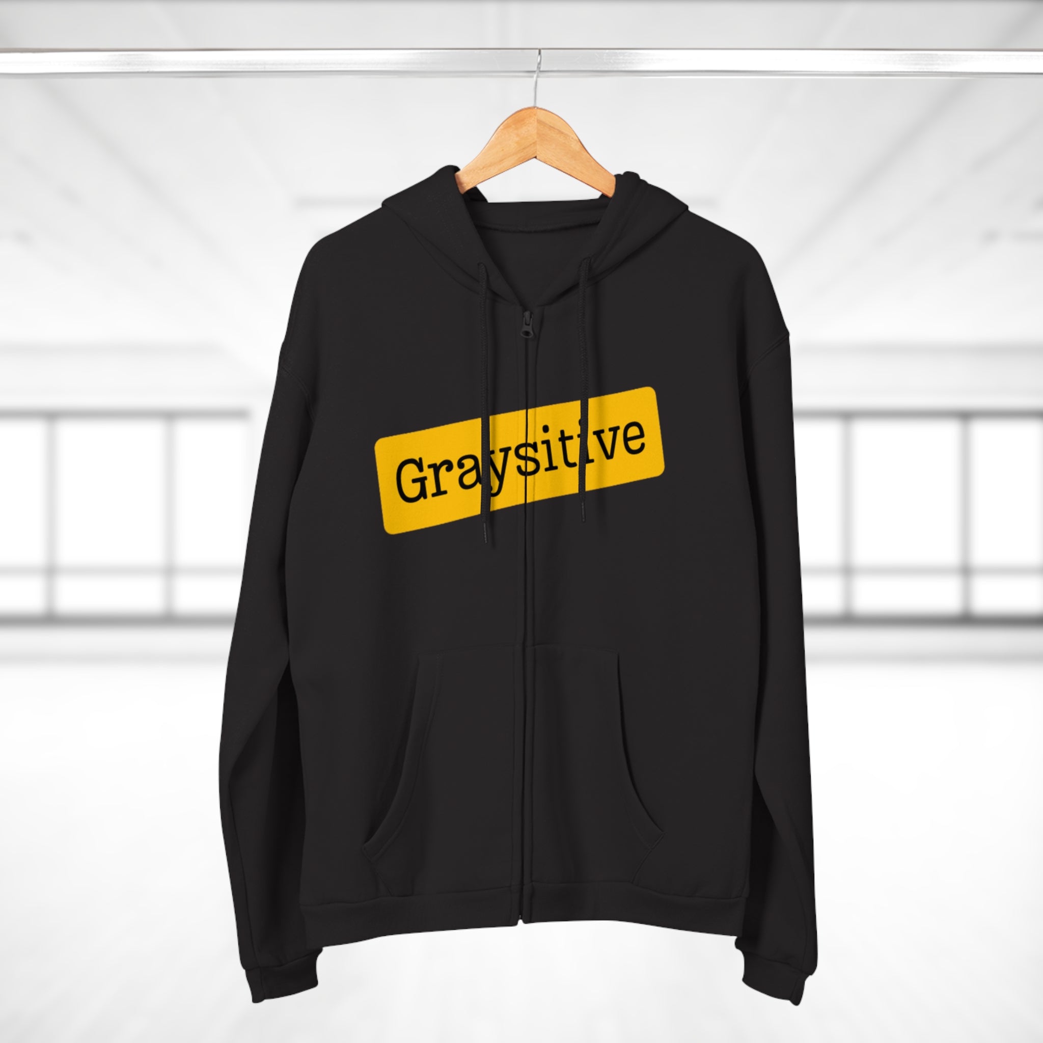 Unisex Hooded Zip Sweatshirt - Streetwear Knit Essential