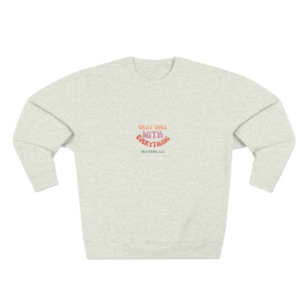 Unisex Crewneck Sweatshirt: Premium 3-End Fleece Pullover