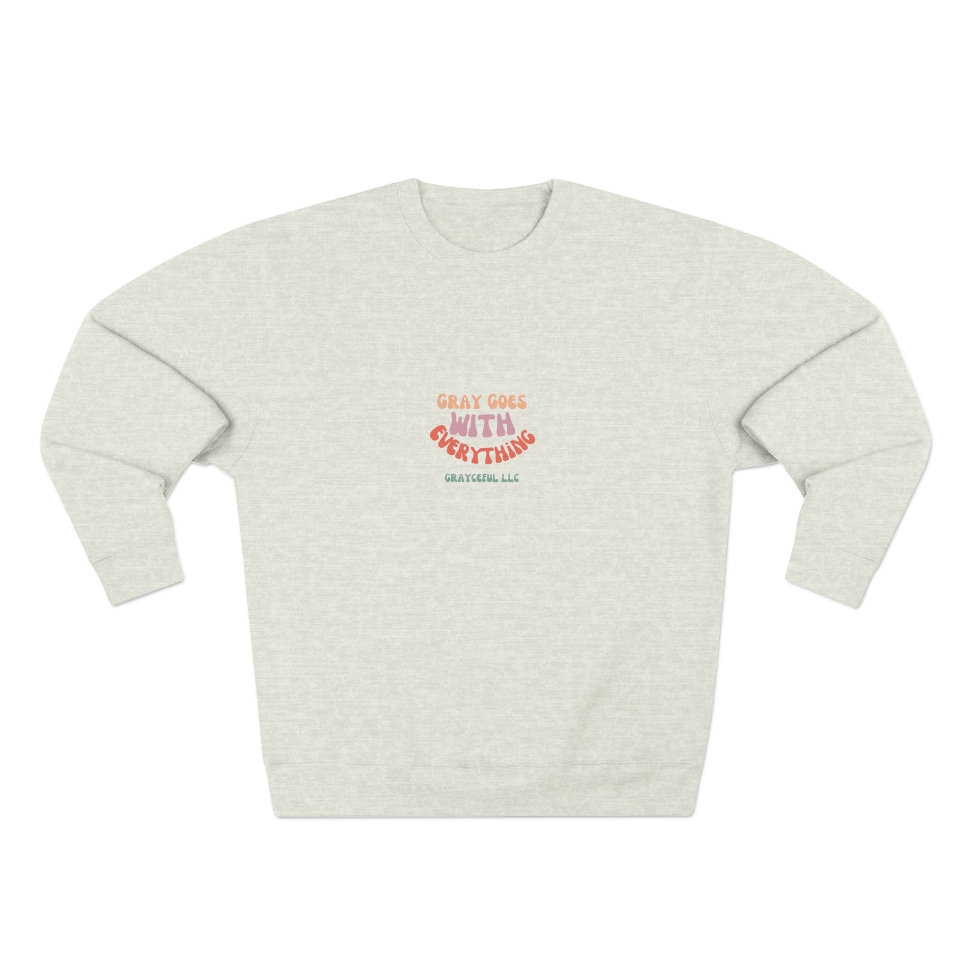 Unisex Crewneck Sweatshirt: Premium 3-End Fleece Pullover