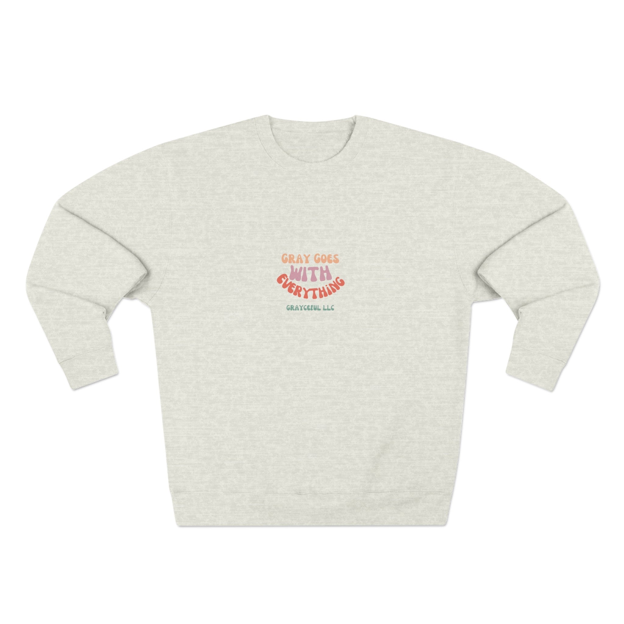 Unisex Crewneck Sweatshirt: Premium 3-End Fleece Pullover