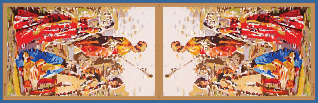 Armenian women with traditional Taraz silk scarf