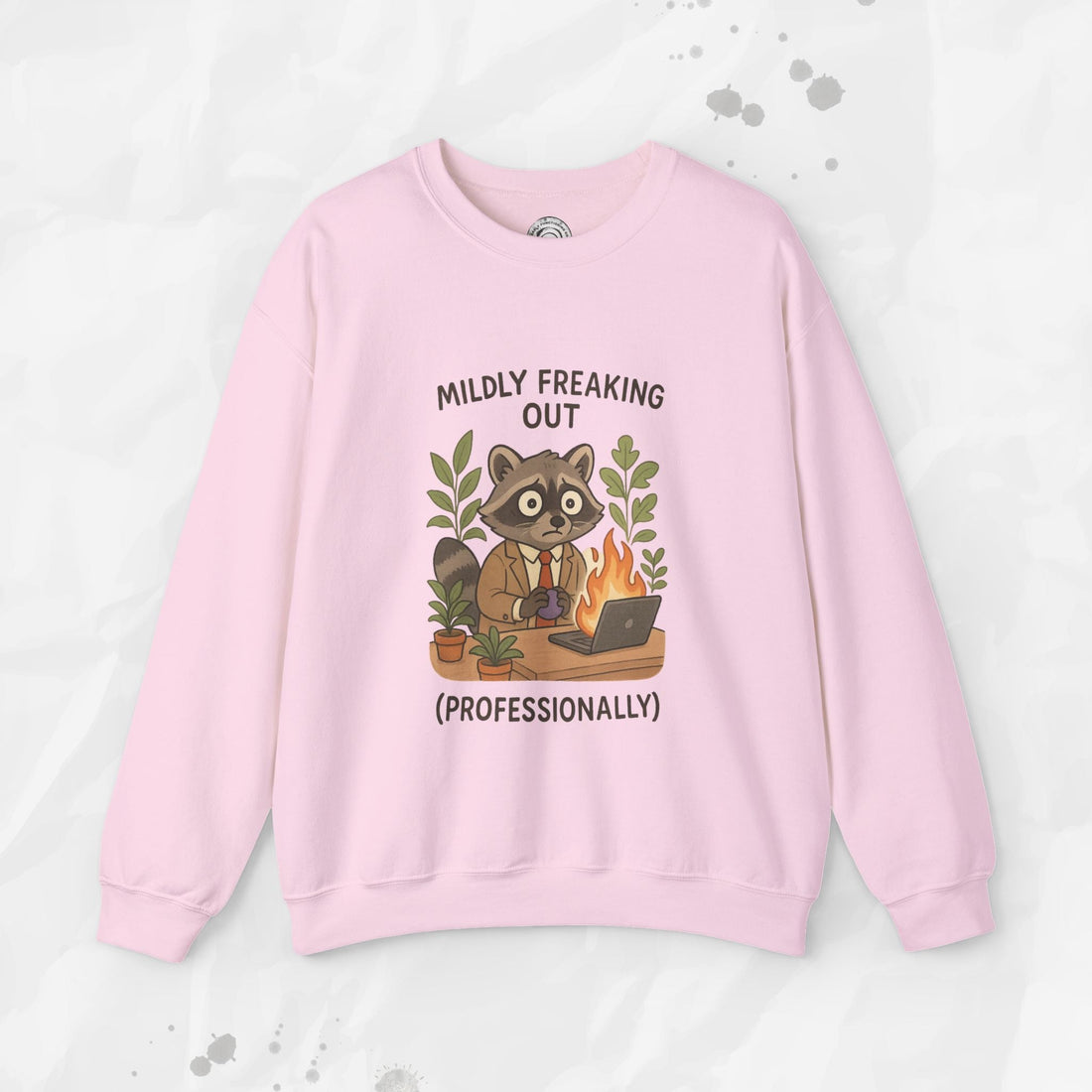 Mildly Freaking Out (Professionally) - Crewneck Sweatshirt