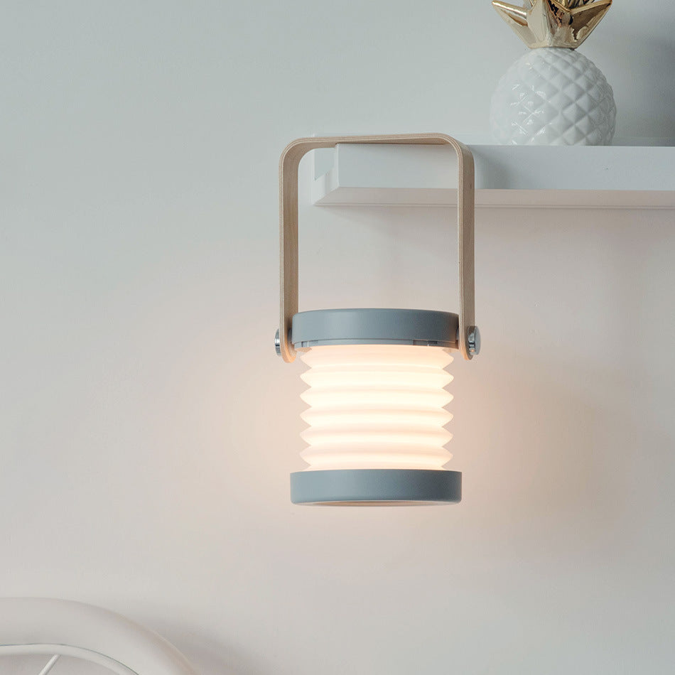 Foldable LED Lantern Lamp - Portable Touch Dimmable Reading Light