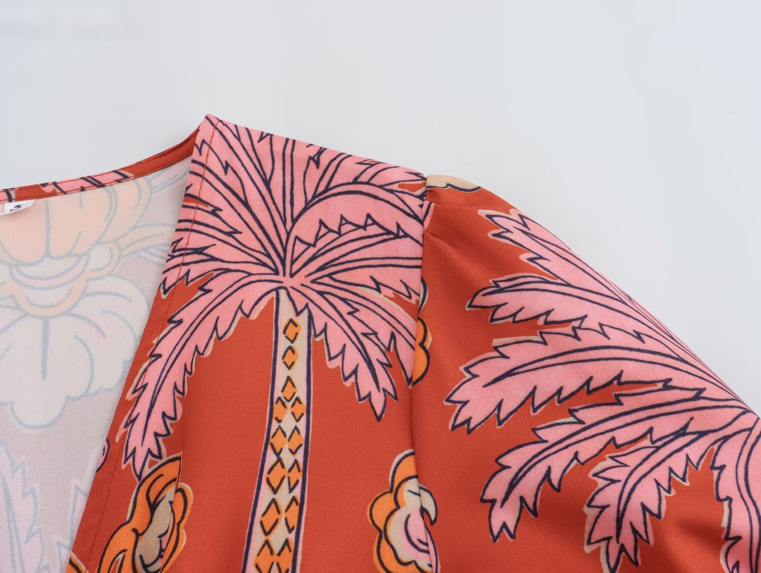 Summer Women Clothing Elegant Slightly Mature Printed Midi Dress