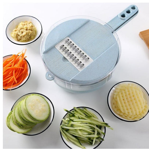 8-in-1 Mandoline Vegetable Slicer, Onion Chopper & Food Grater